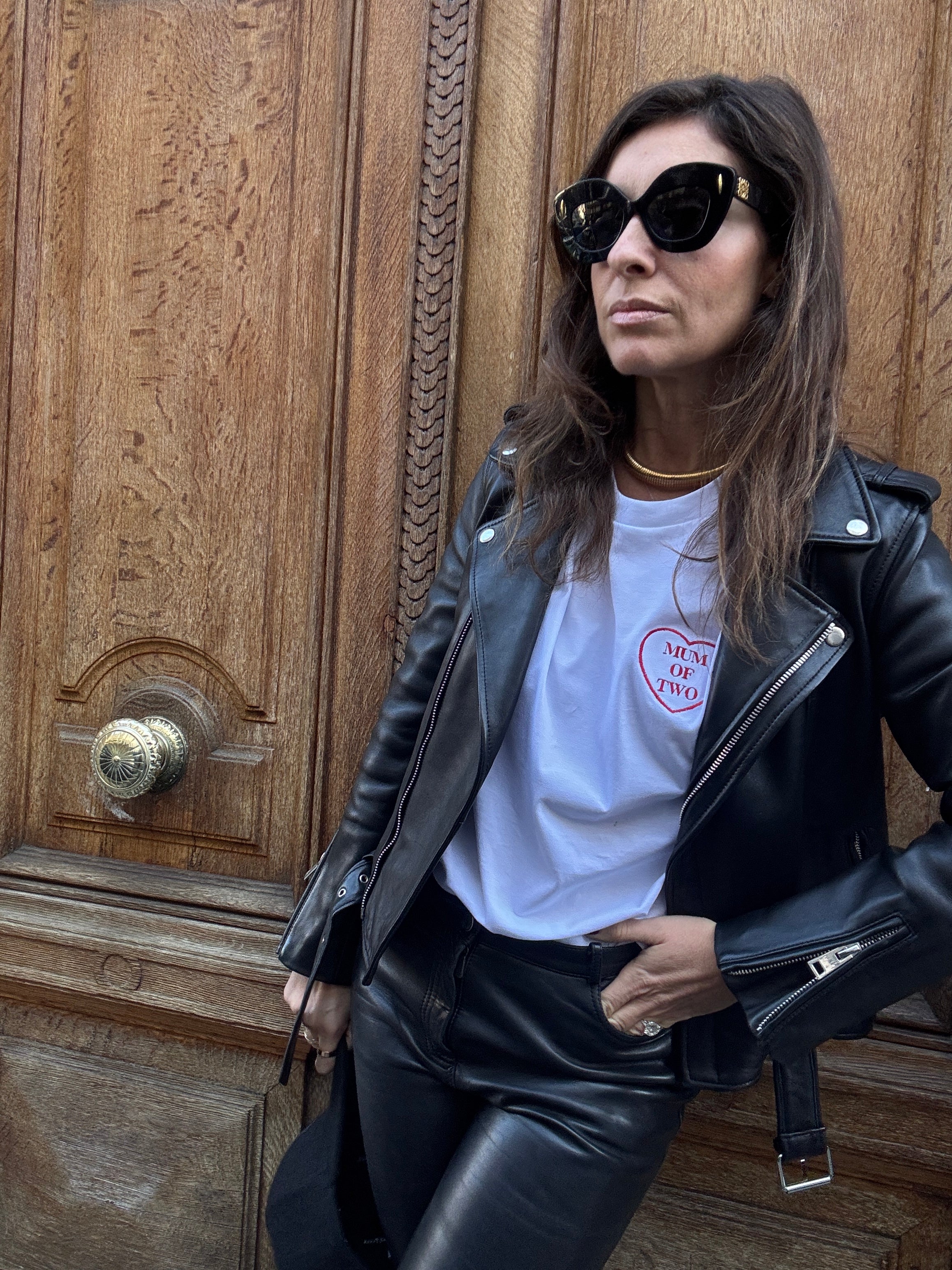 T-SHIRT BRODÉ CŒUR