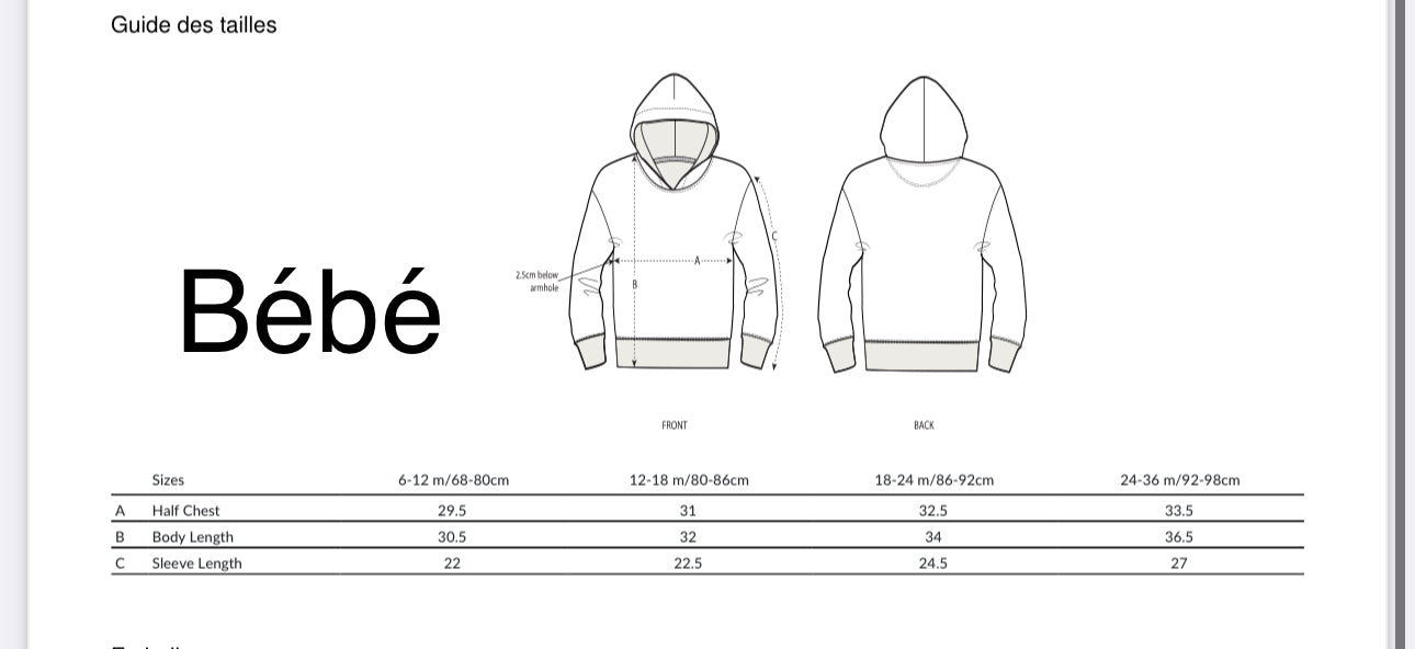 BROTHER OF… HOODIE Red Embroidery