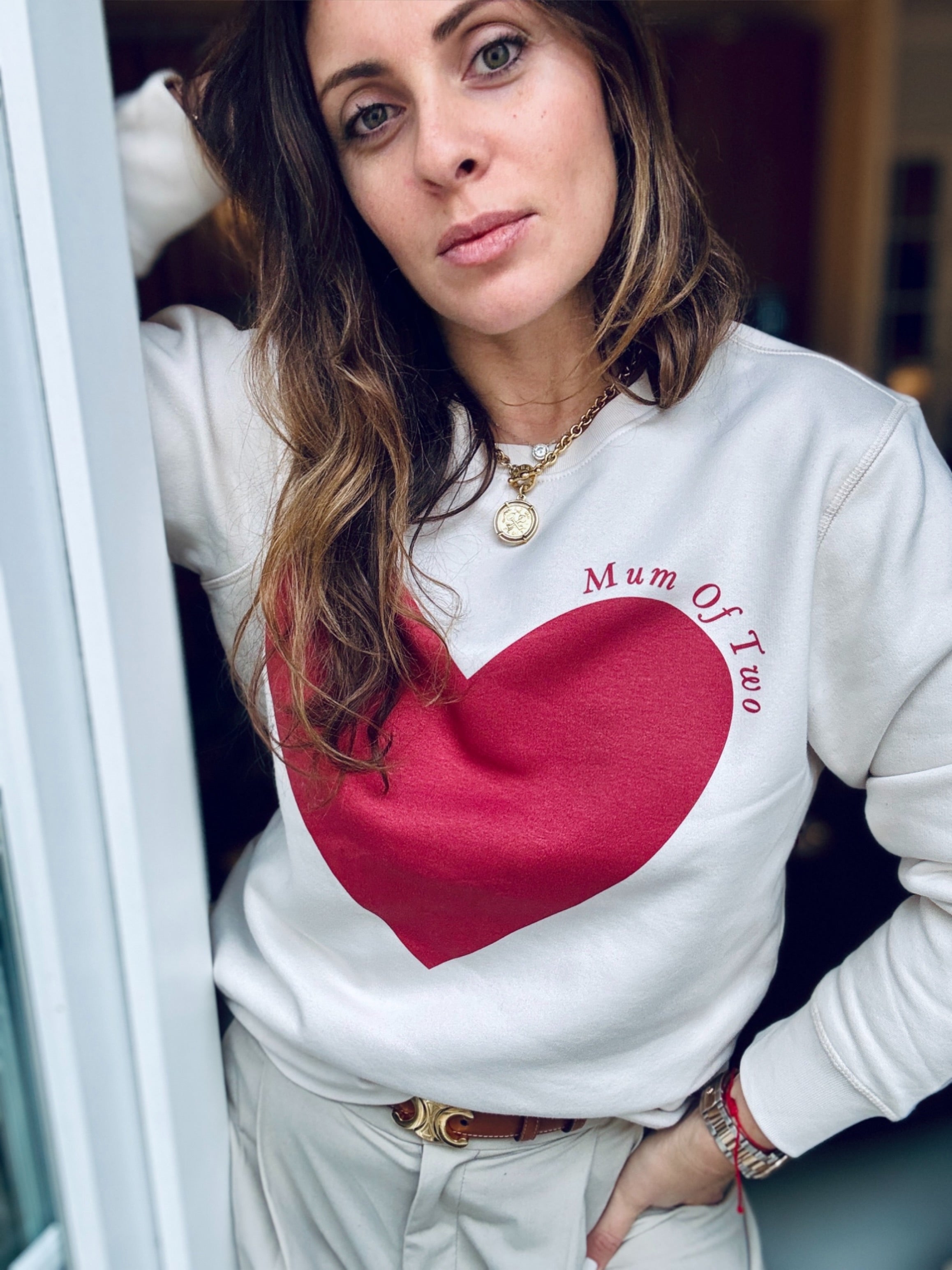 SWEAT-SHIRT COEUR MUM OF…