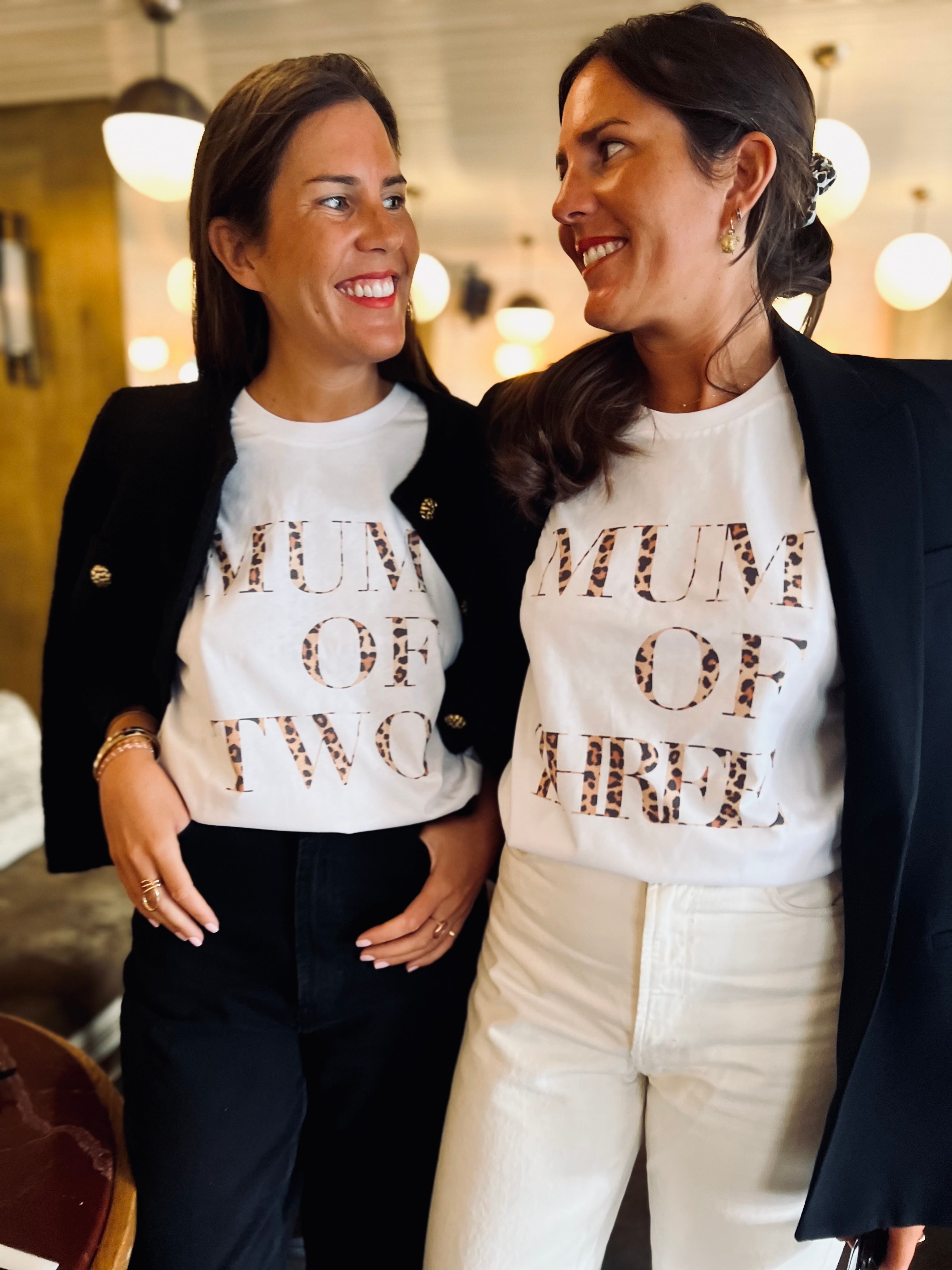 MUM OF LEOPARD T-SHIRT