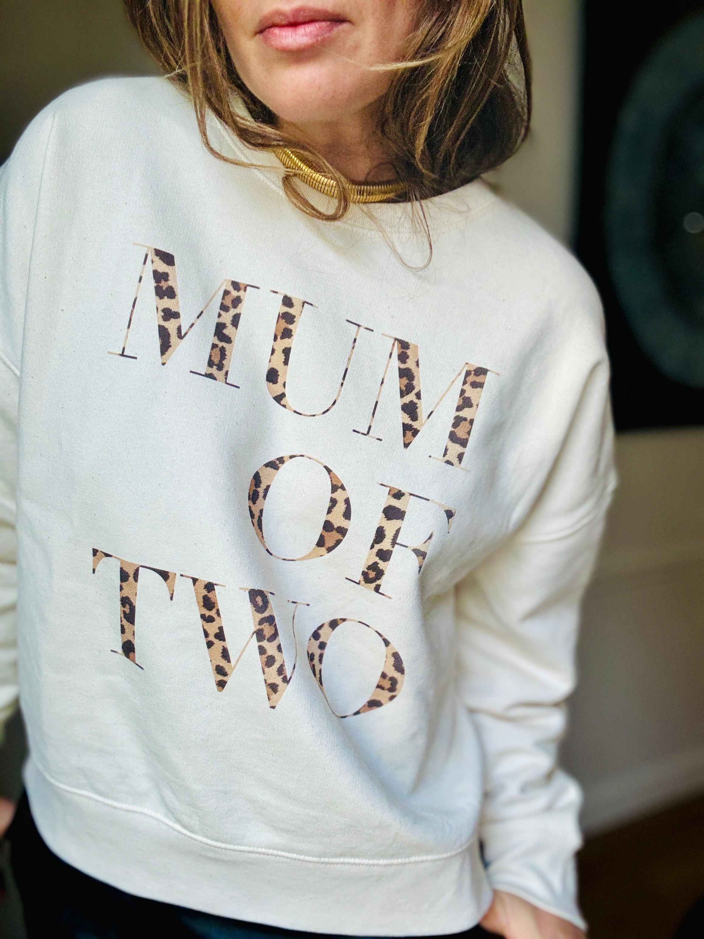 MUM OF SWEATSHIRT: LEOPARD ALMA