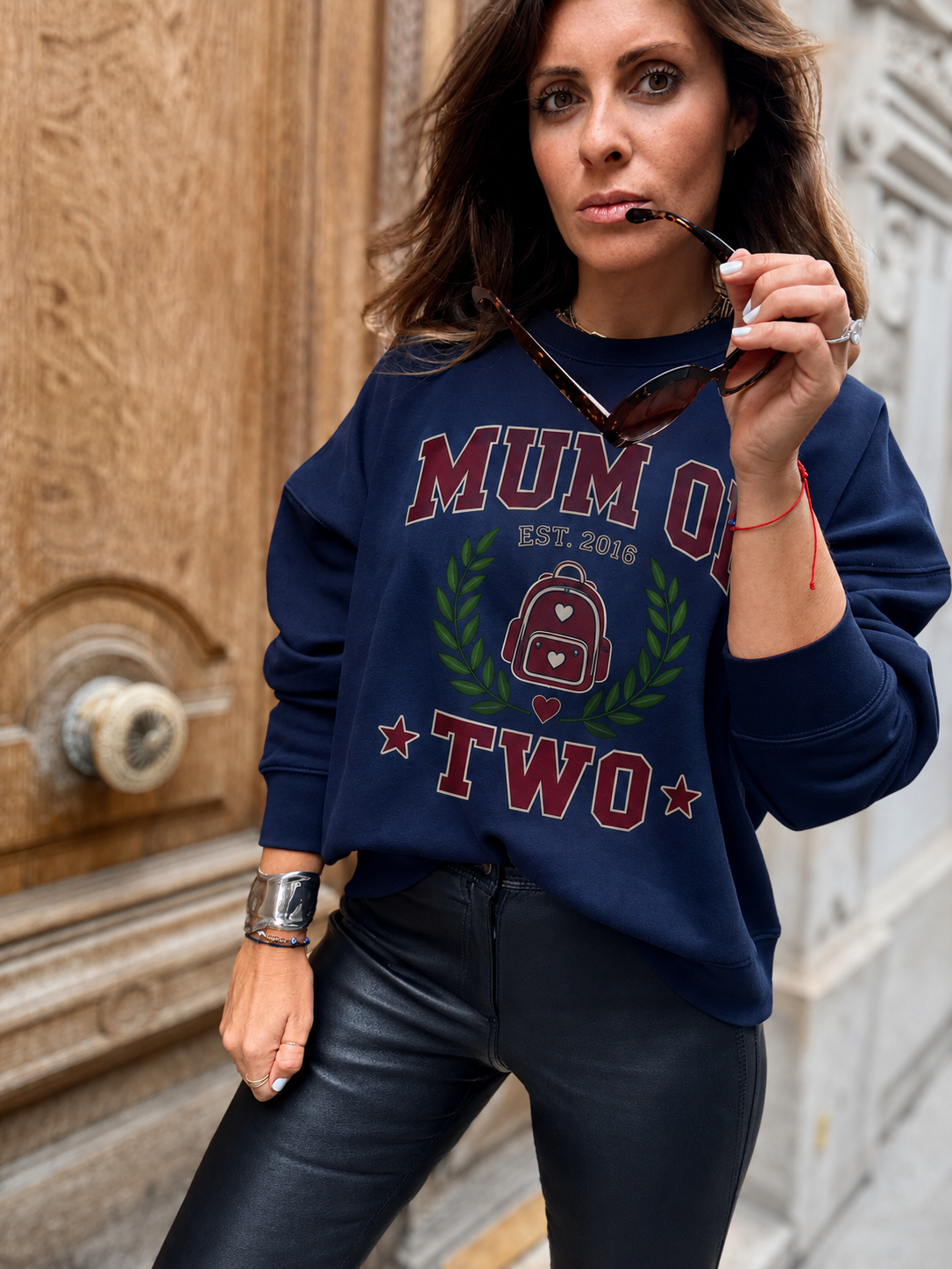 SWEAT-SHIRT VARSITY NAVY