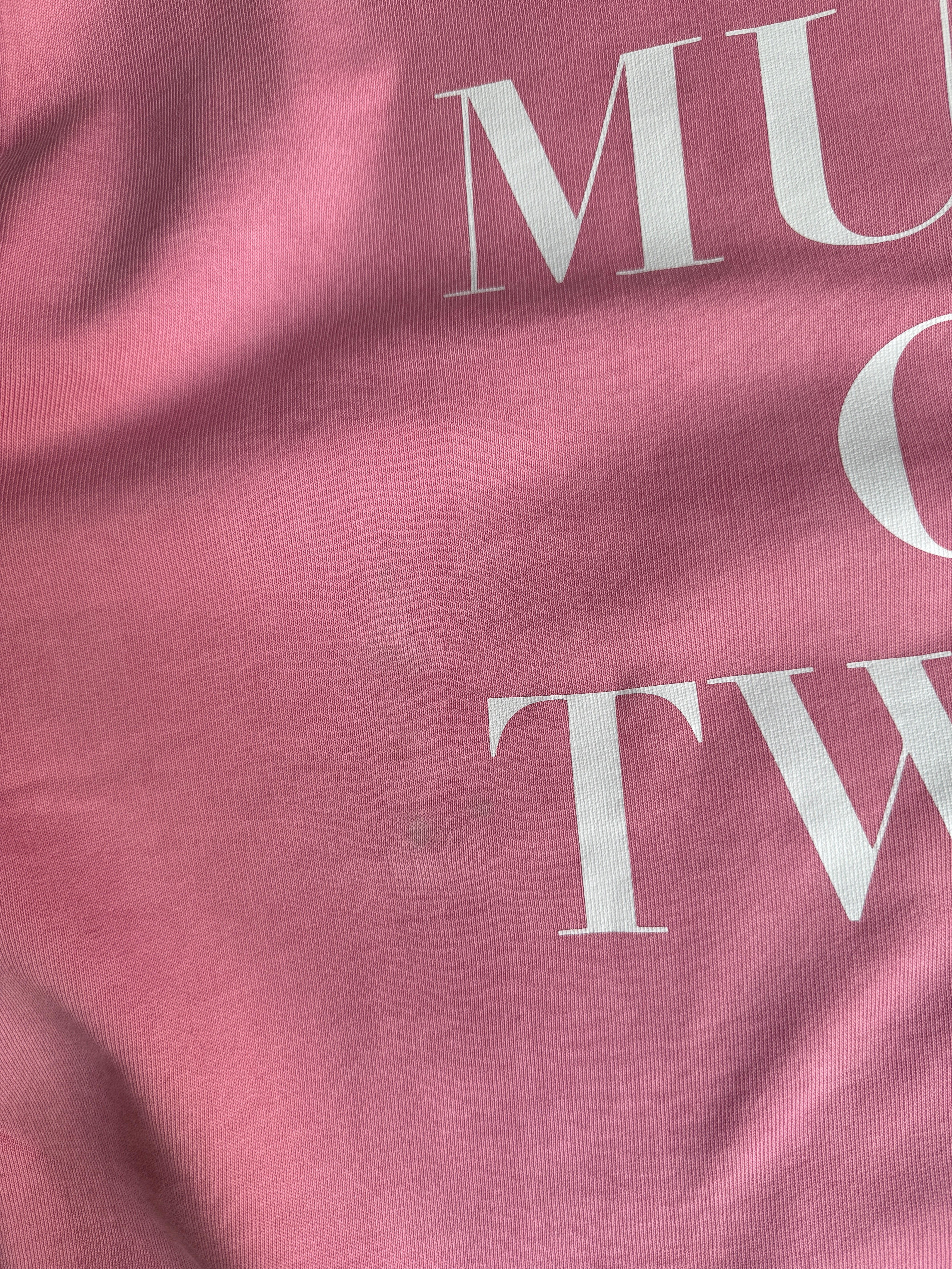 A Sweat-shirt ROSE vintage MUM OF TWO ( défaut )