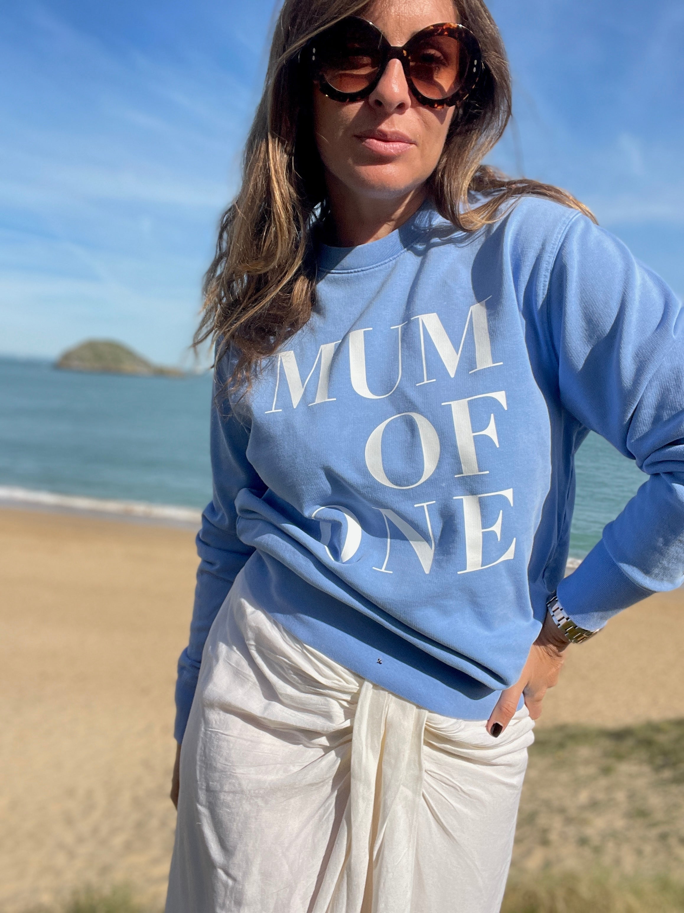 SWEAT-SHIRT VERONIKA x MUM OF BLEU VINTAGE