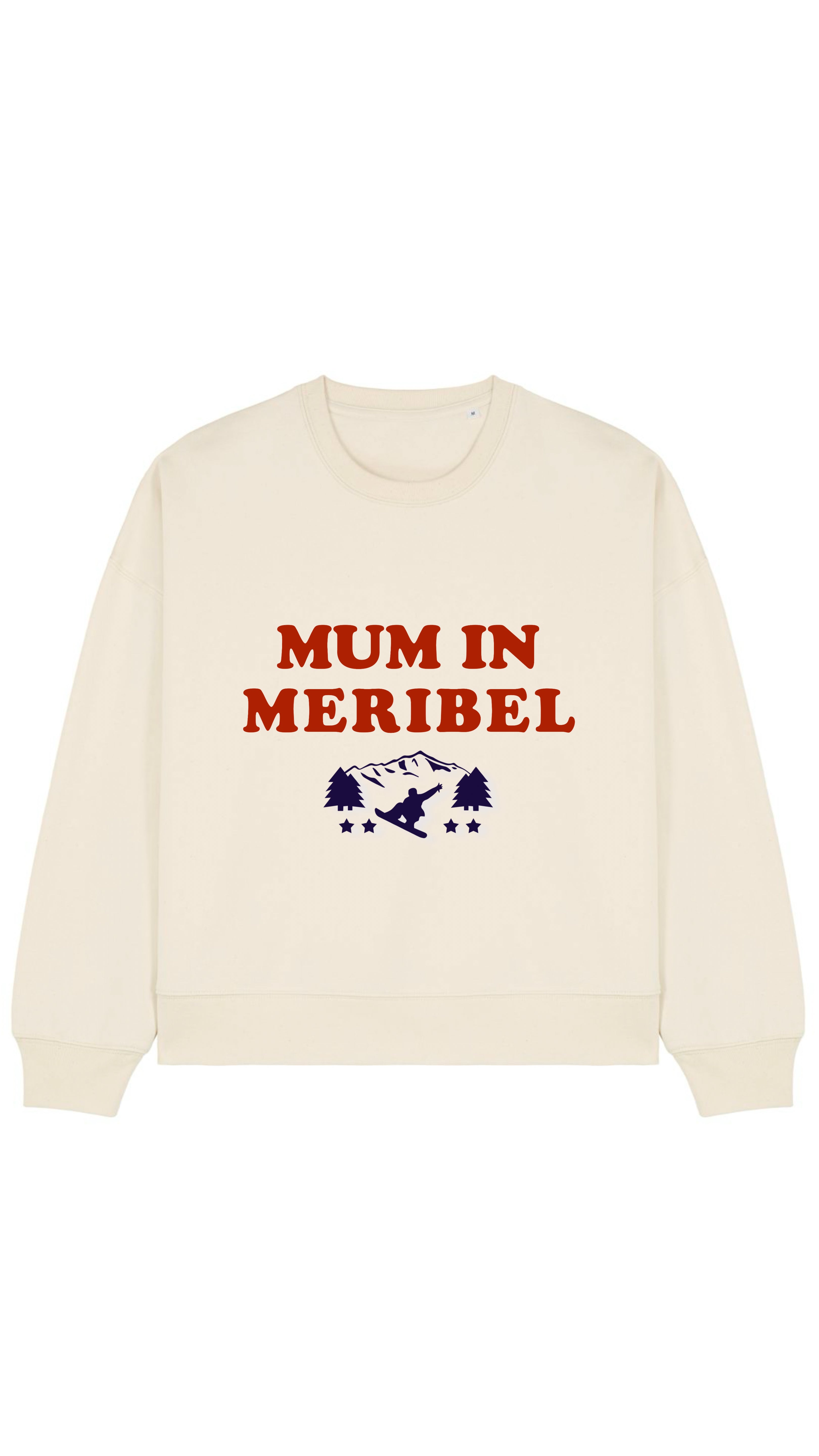 SWEAT-SHIRT MUM IS SKIING ( Personnalisable)