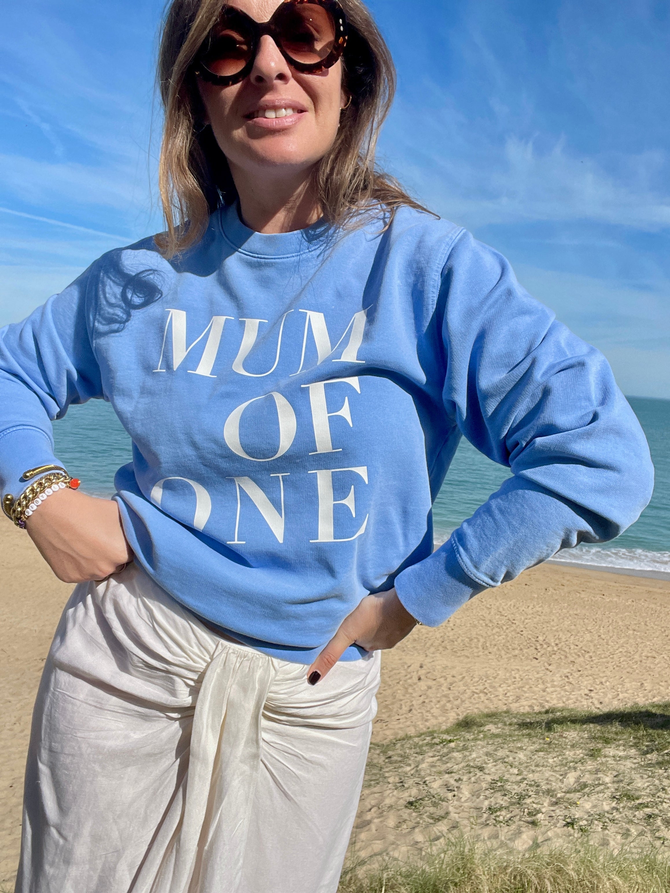 SWEAT-SHIRT VERONIKA x MUM OF BLEU VINTAGE
