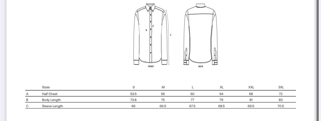 DAD OF RED EMBROIDERED DARK DENIM SHIRT