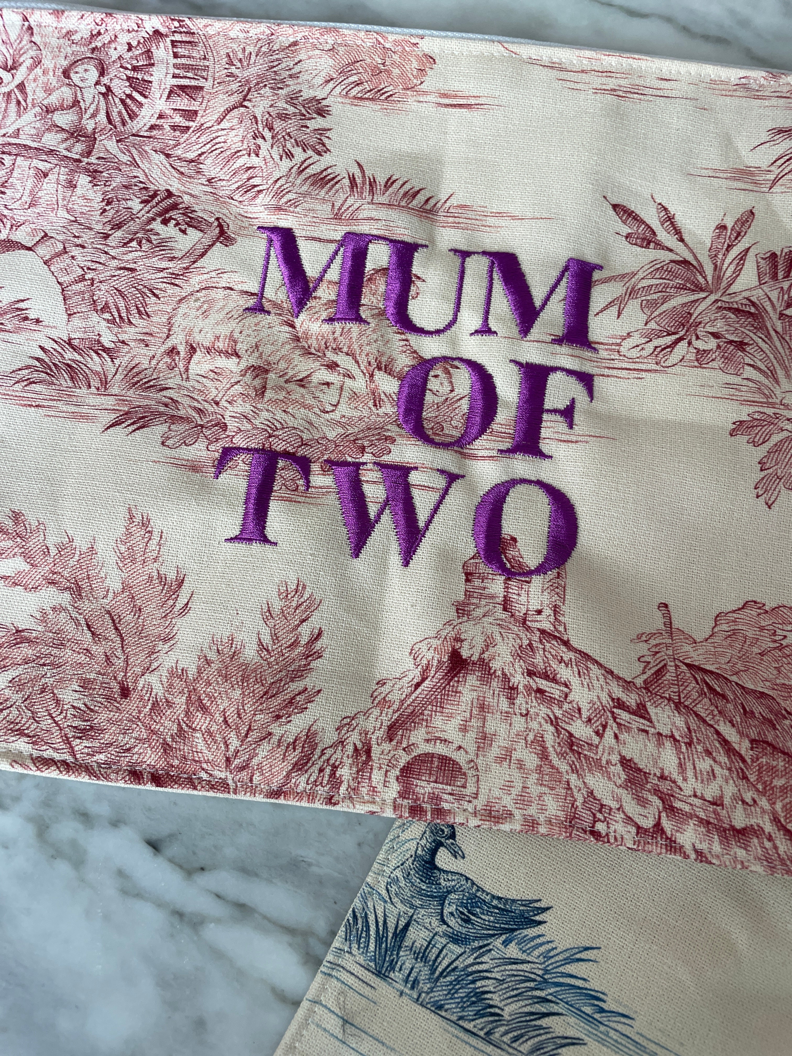 PINK & LILA MUM OF pouch