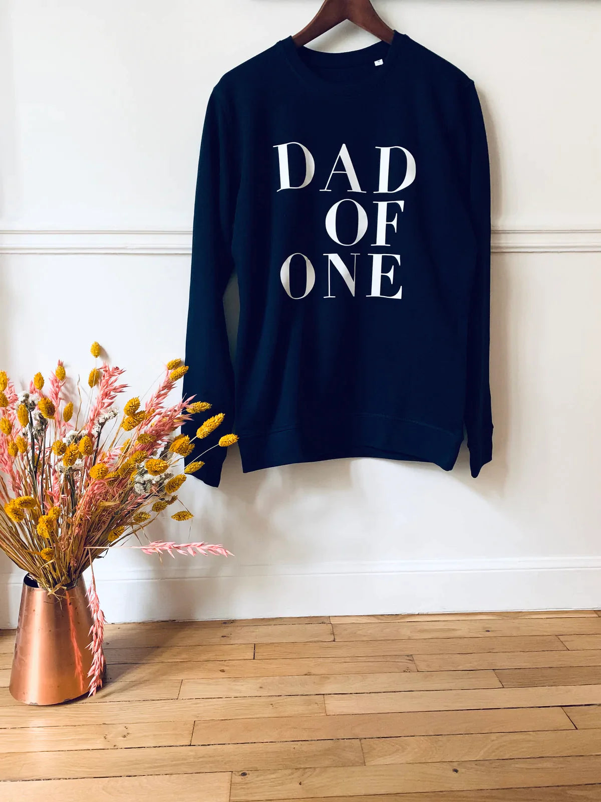 A Sweat-Shirt BLEU MARINE DAD OF TWO