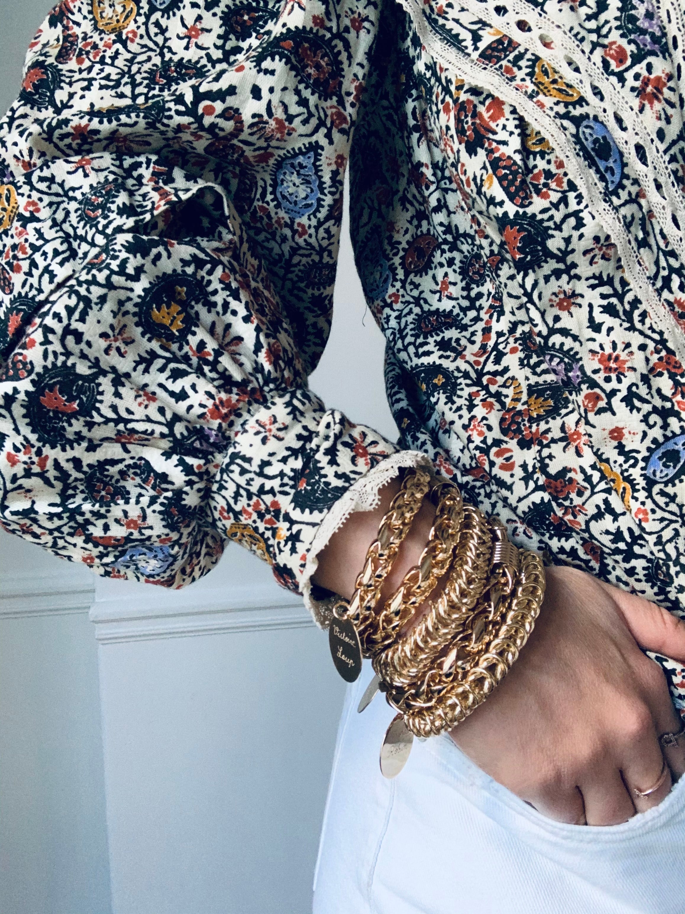 Bracelet MUSE X MÉDAILLE PERSONNALISABLE