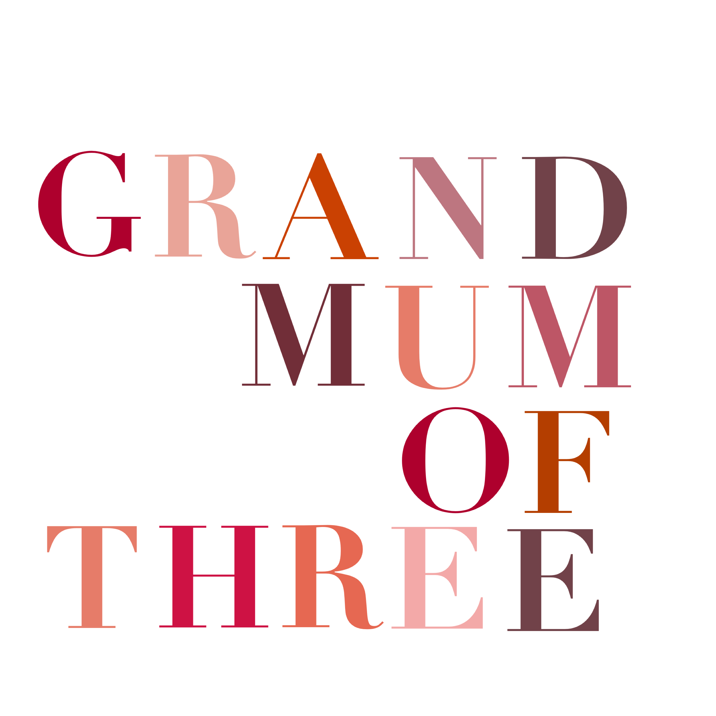GRANDMUM OF ... TERRACOTTA