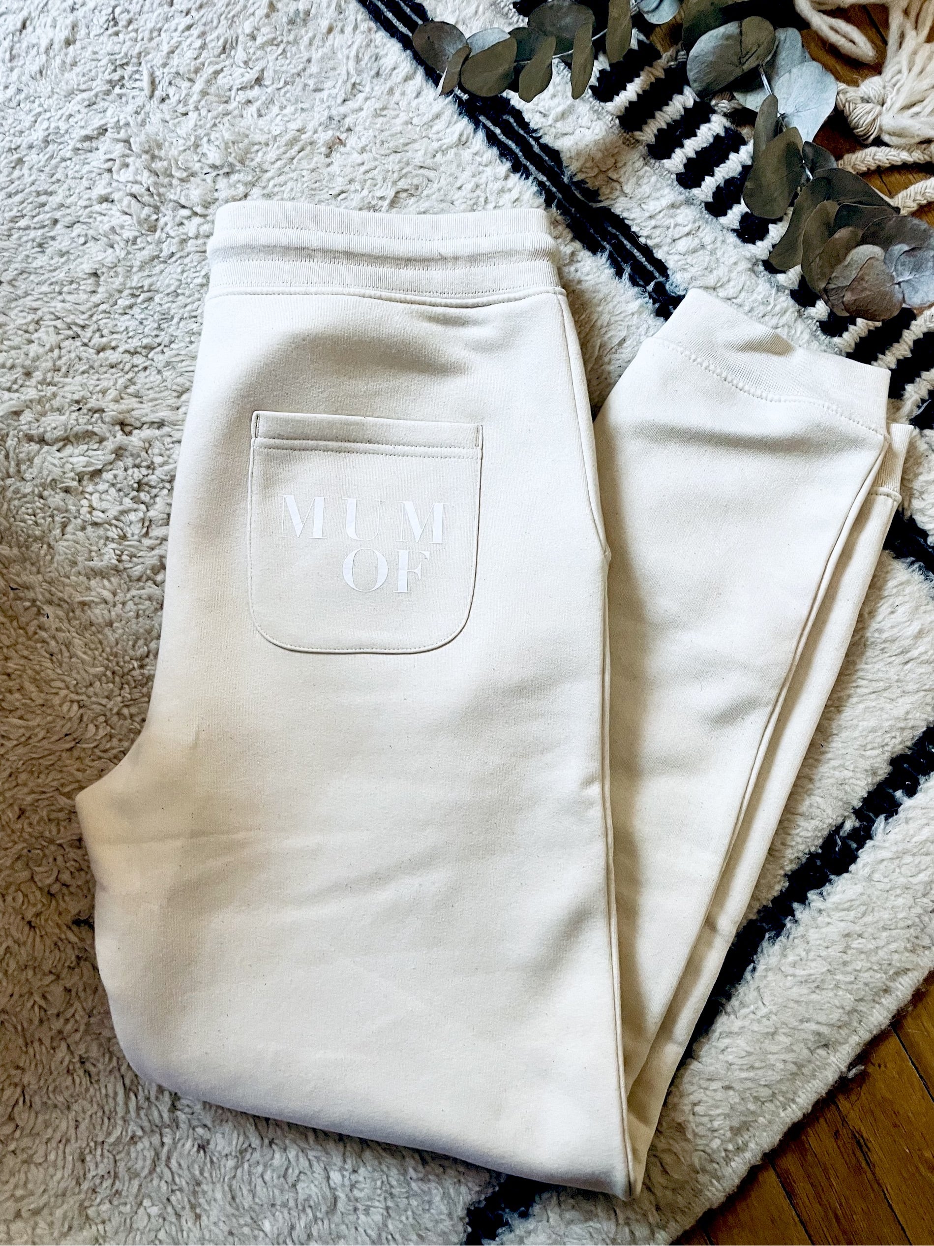 MIXED IVORY JOGGER