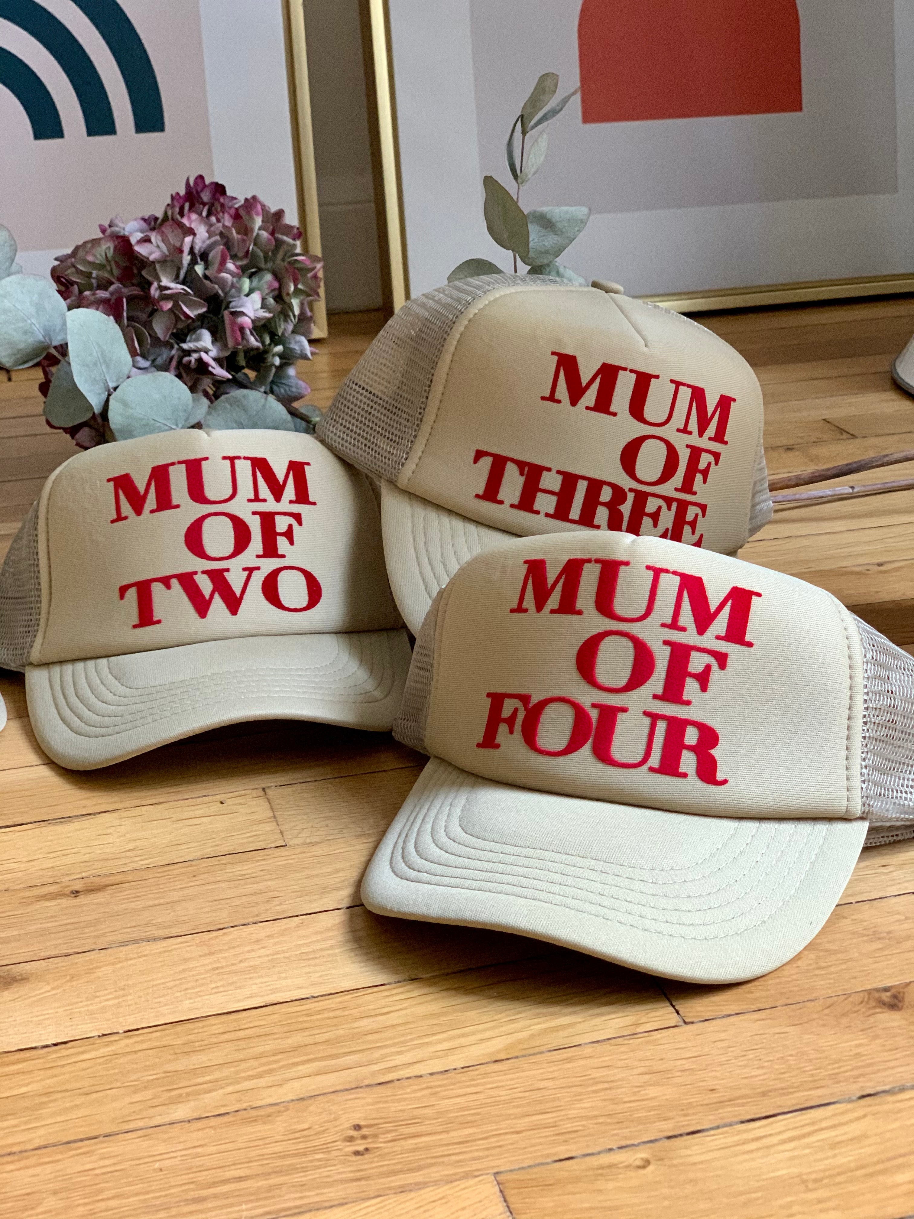 MUM OF CAP - SAND - Available for MUM OF ONE, TWO, THREE...