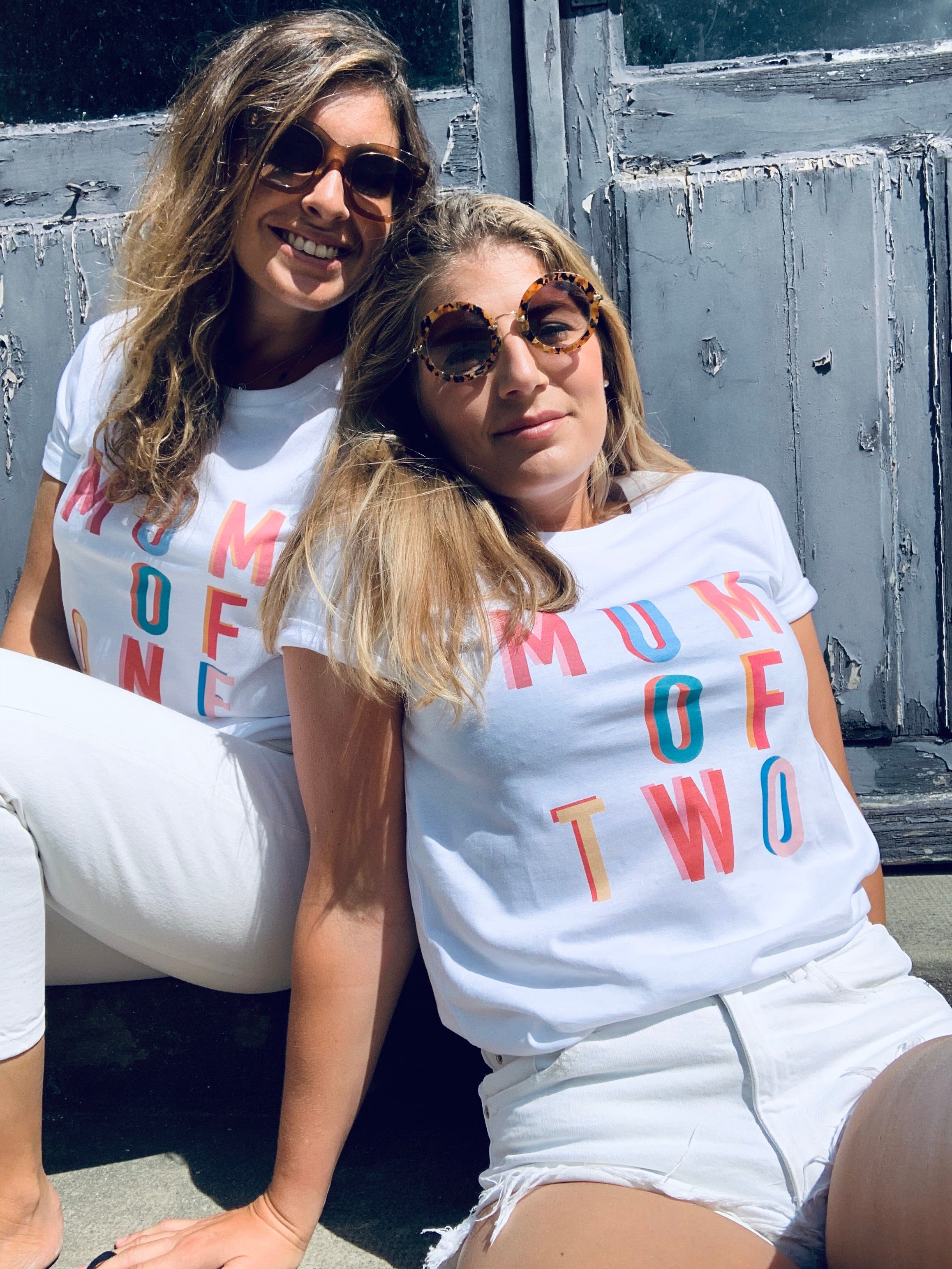 COLORFUL T-SHIRT MUM OF ONE, MUM OF TWO, THREE, FOUR...
