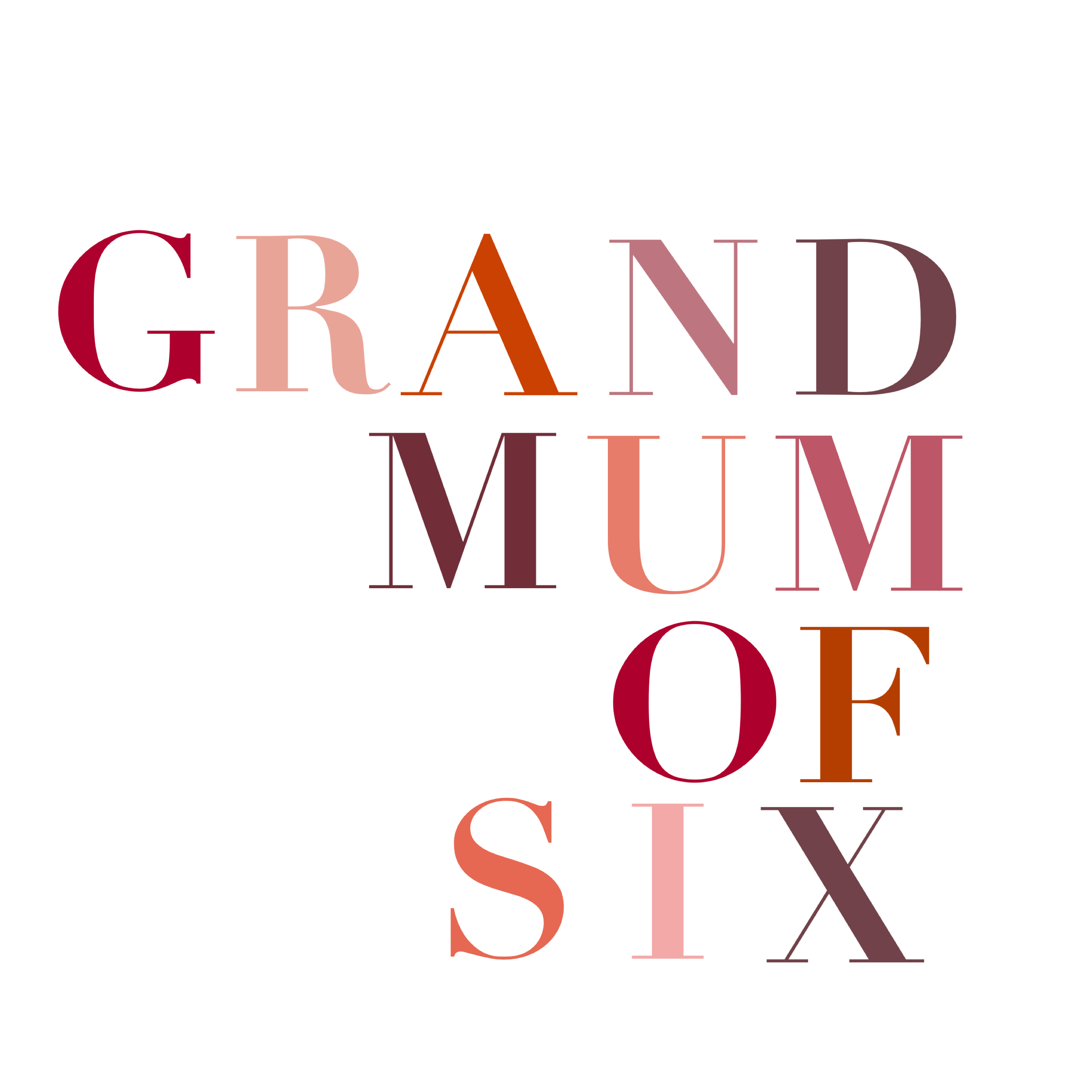 GRANDMUM OF ... TERRACOTTA