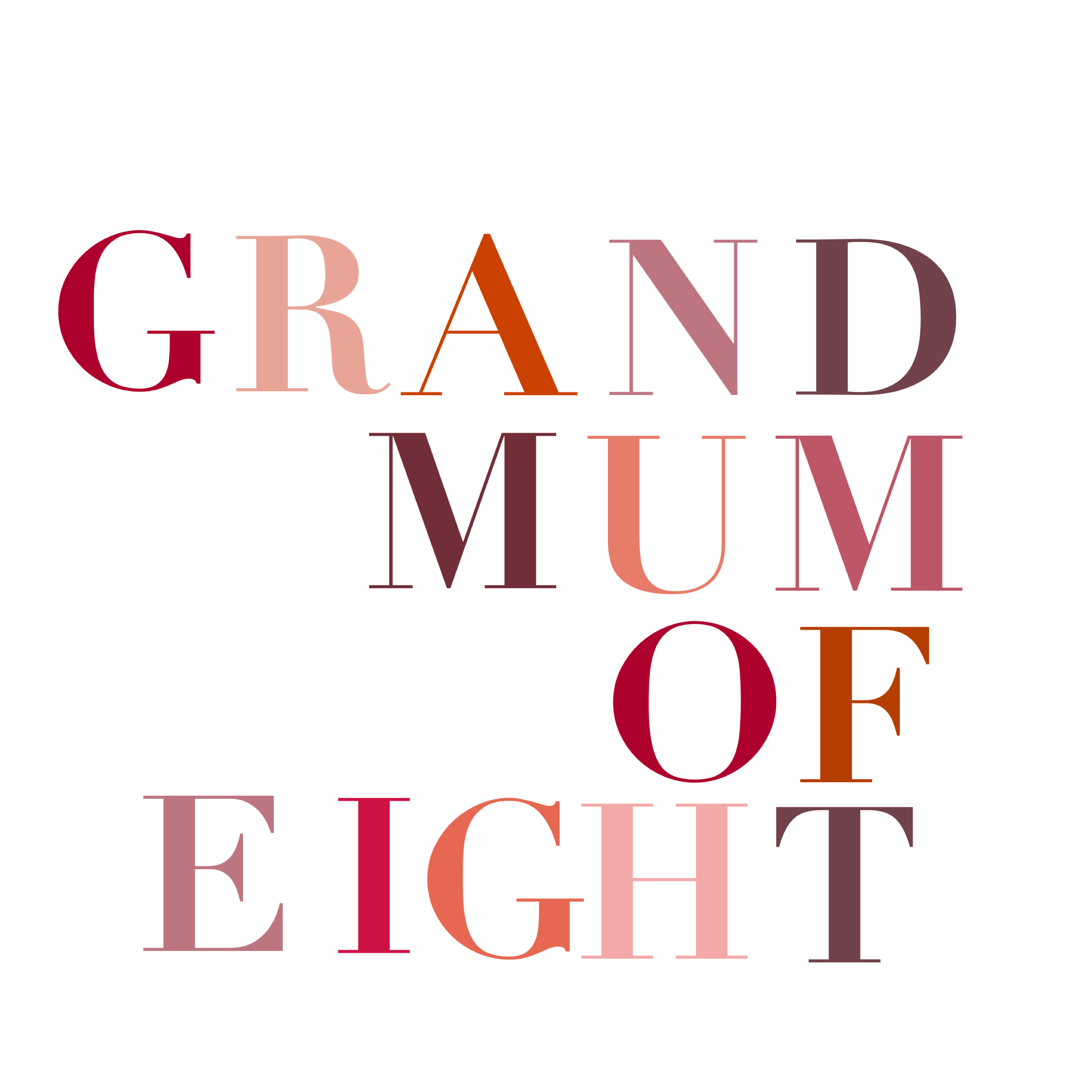 GRANDMUM OF ... TERRACOTTA