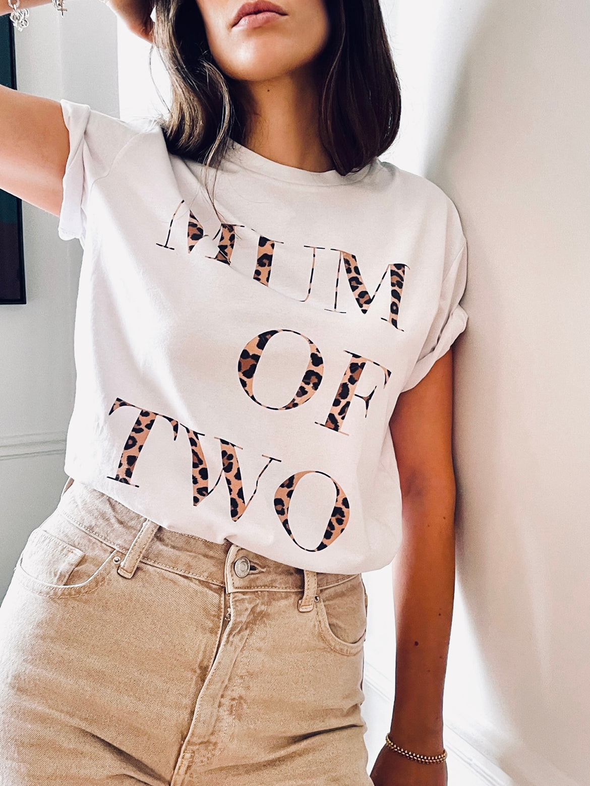MUM OF LEOPARD T-SHIRT