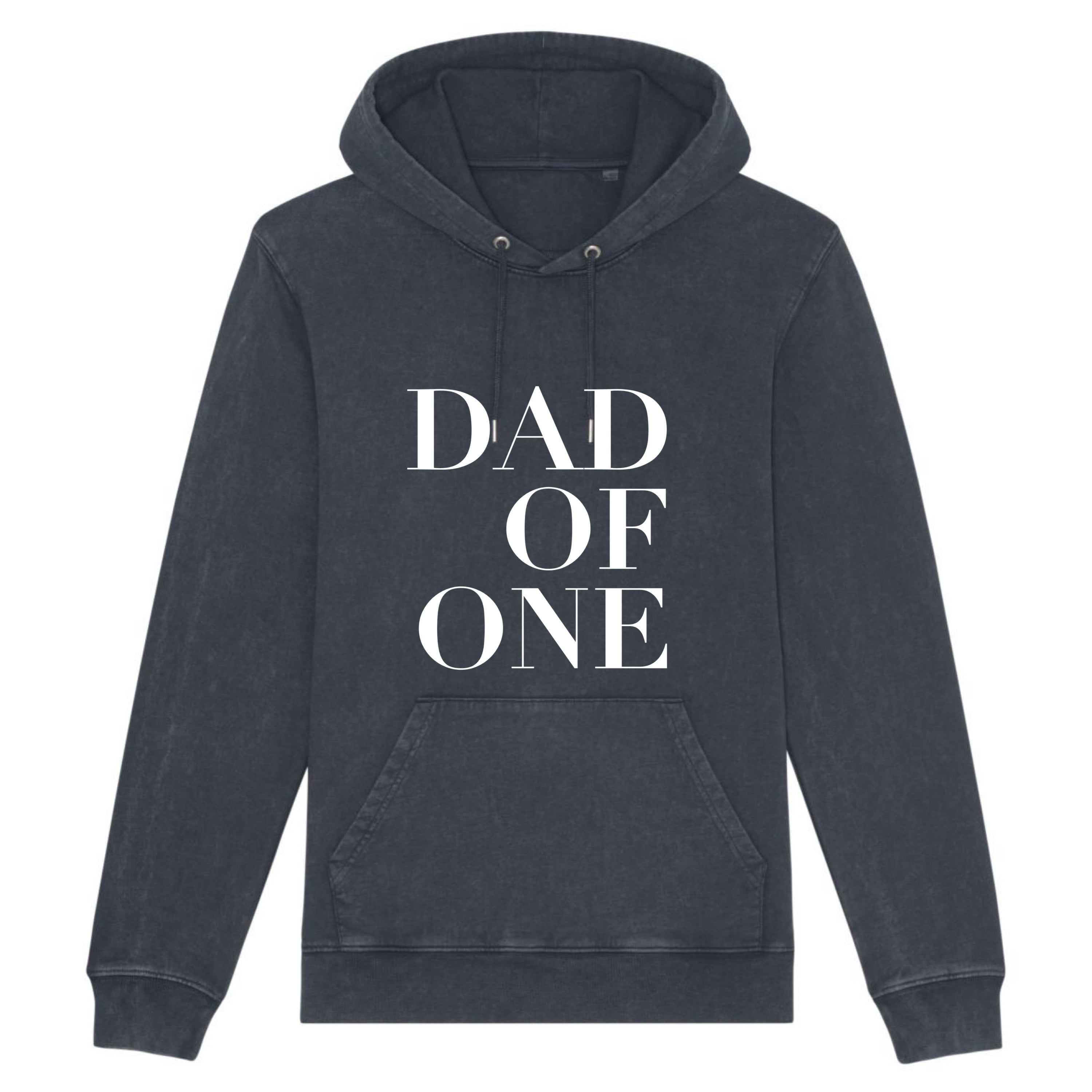DAD OF VINTAGE CHARCOAL GREY HOODIE