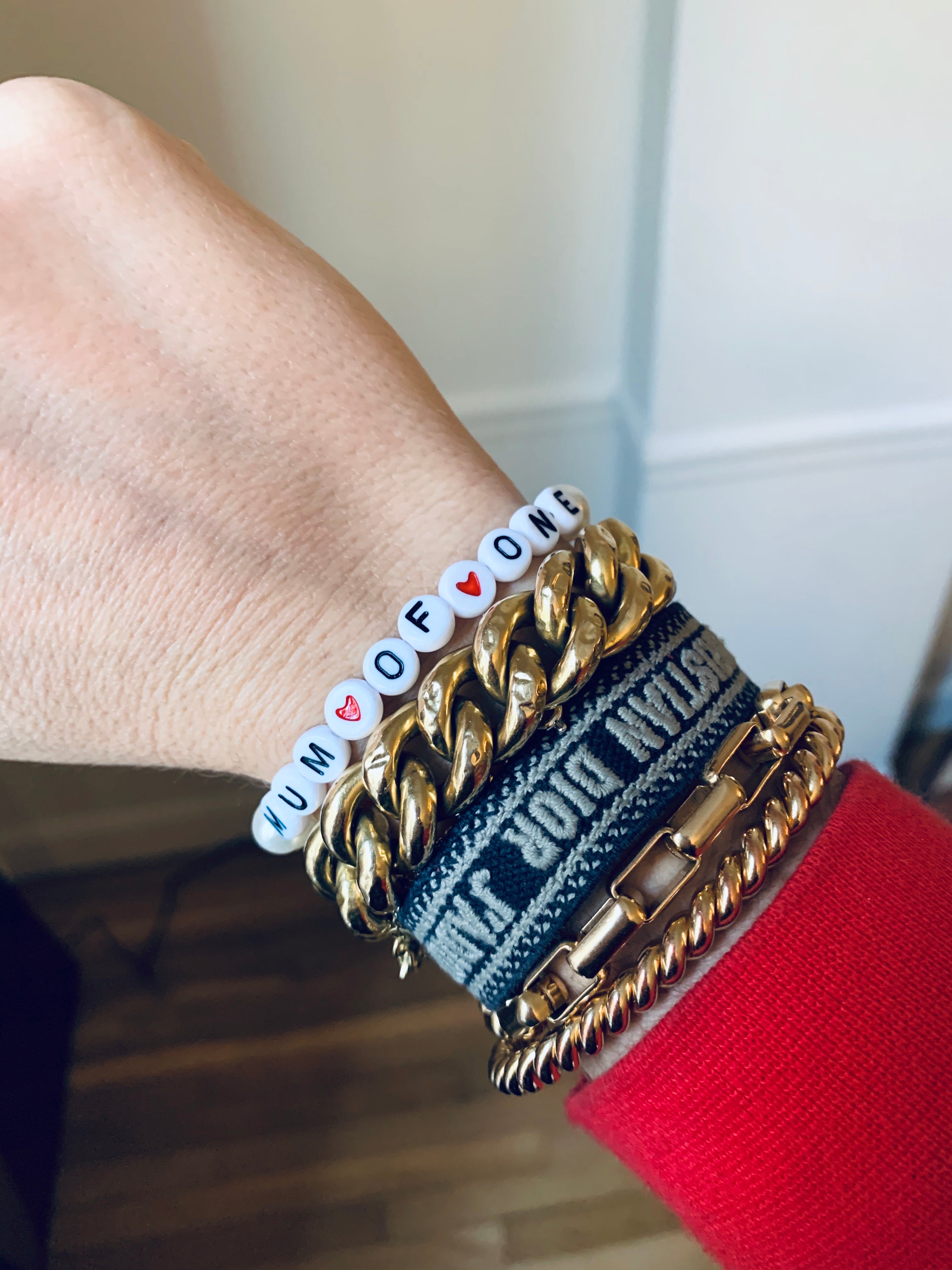 BRACELET MUM OF ONE, MUM OF TWO, MUM OF THREE...
