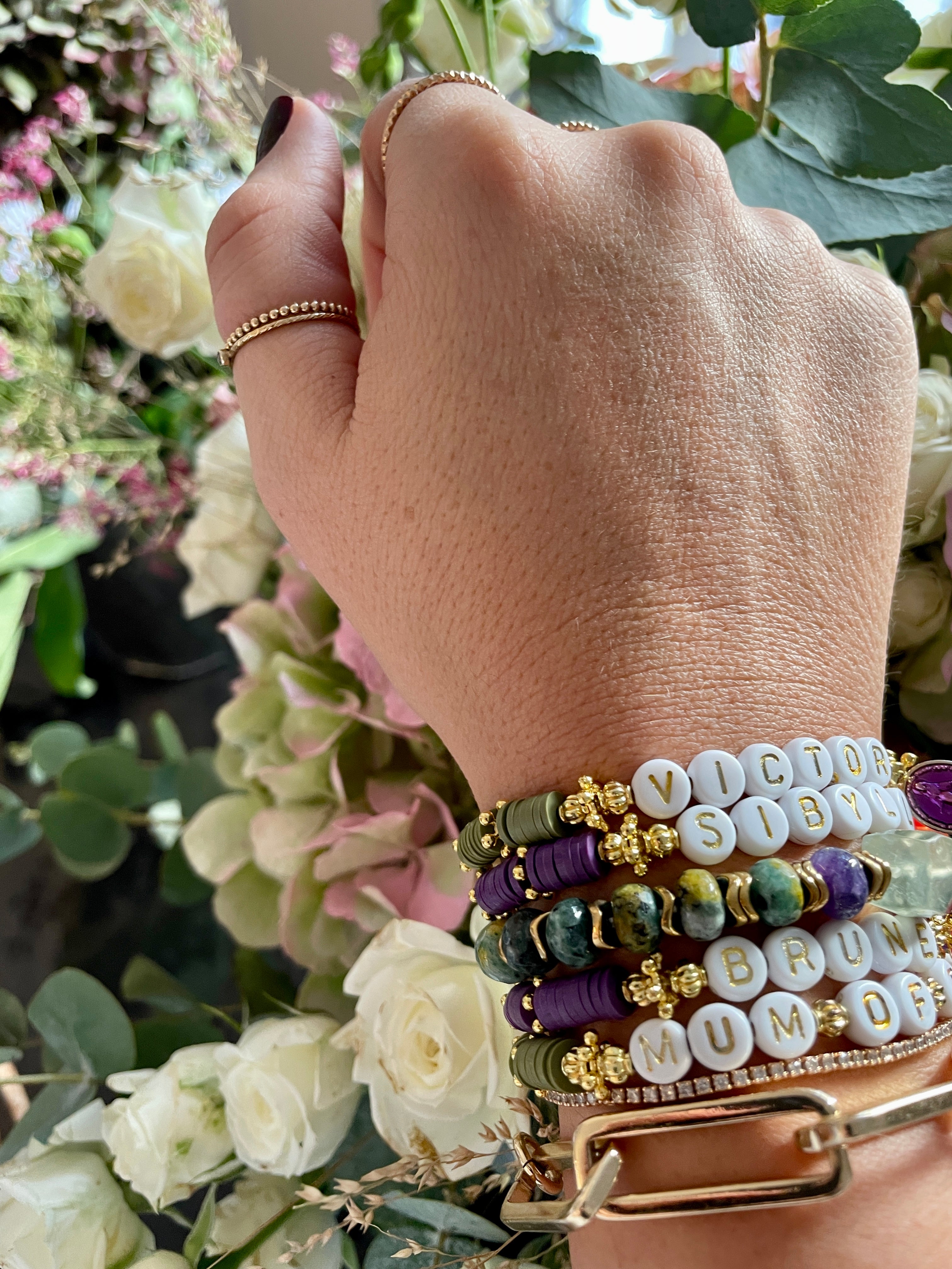 BRACELET PERSONNALISABLE LILA X1