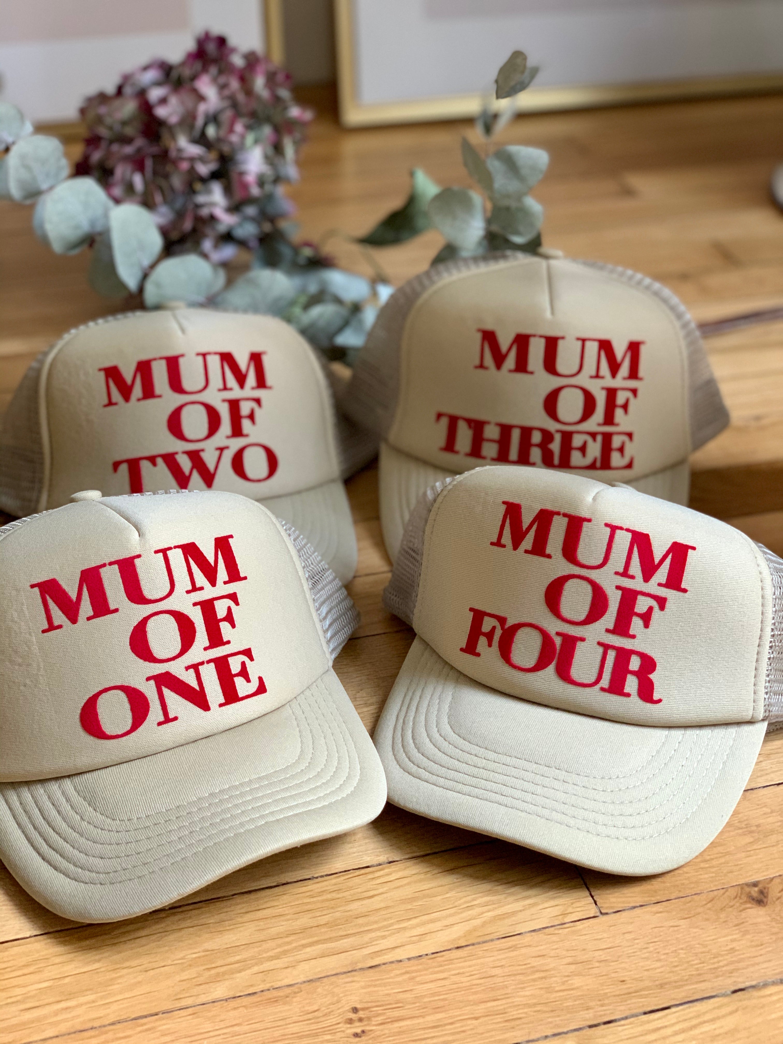 CASQUETTE MUM OF - SABLE - Disponibles pour les MUM OF ONE, TWO, THREE...