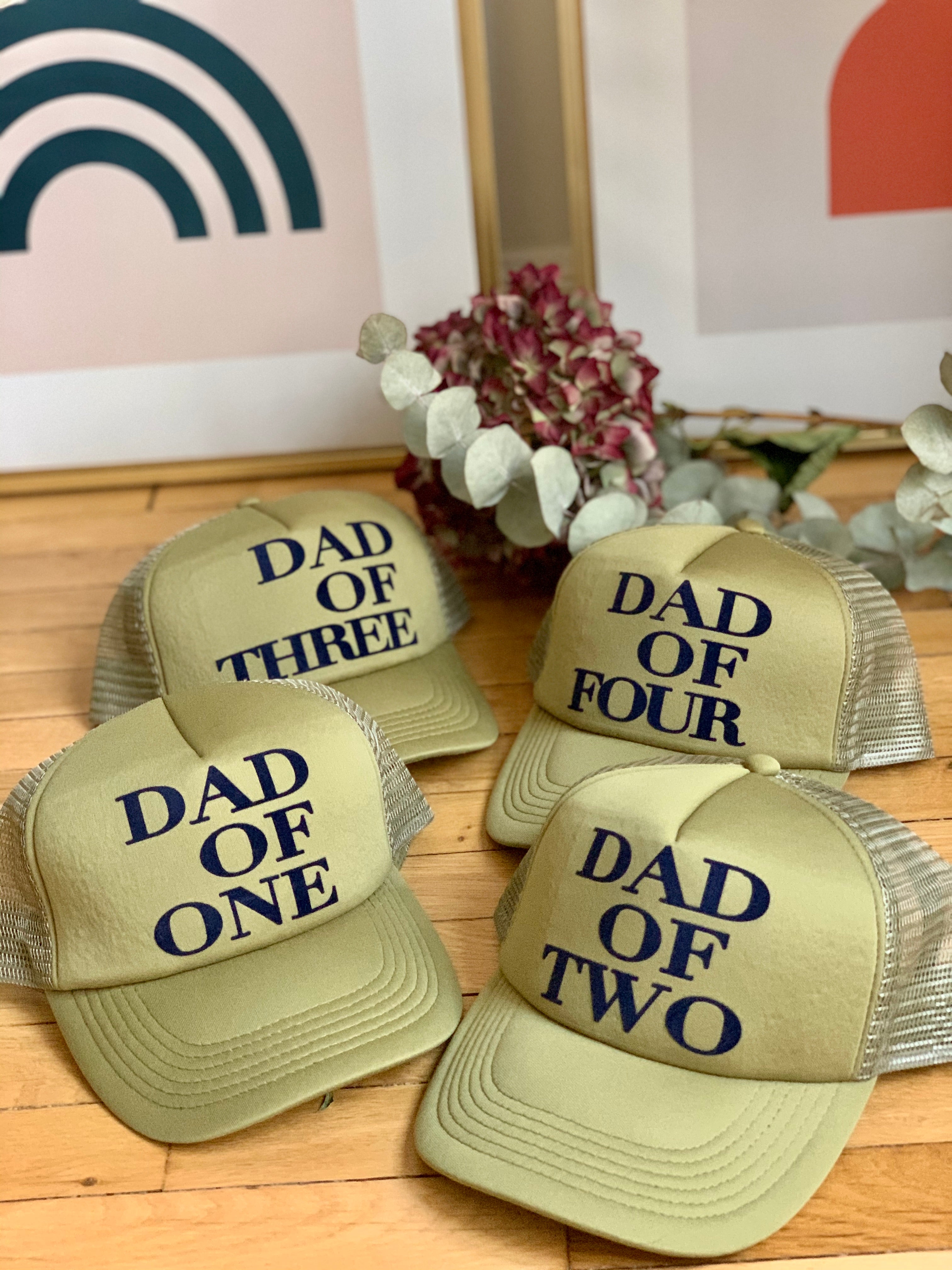 CASQUETTE DAD OF - KAKI - Disponibles pour les DAD OF ONE, TWO, THREE...