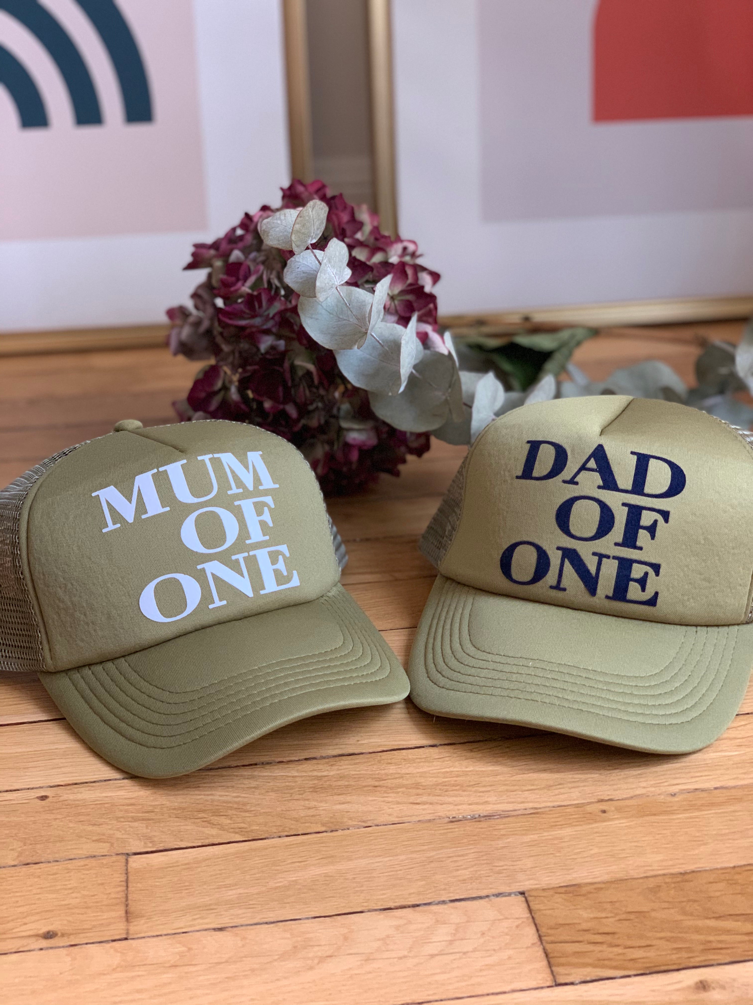 CASQUETTE MUM OF - KAKI - Disponibles pour les MUM OF ONE, TWO, THREE...