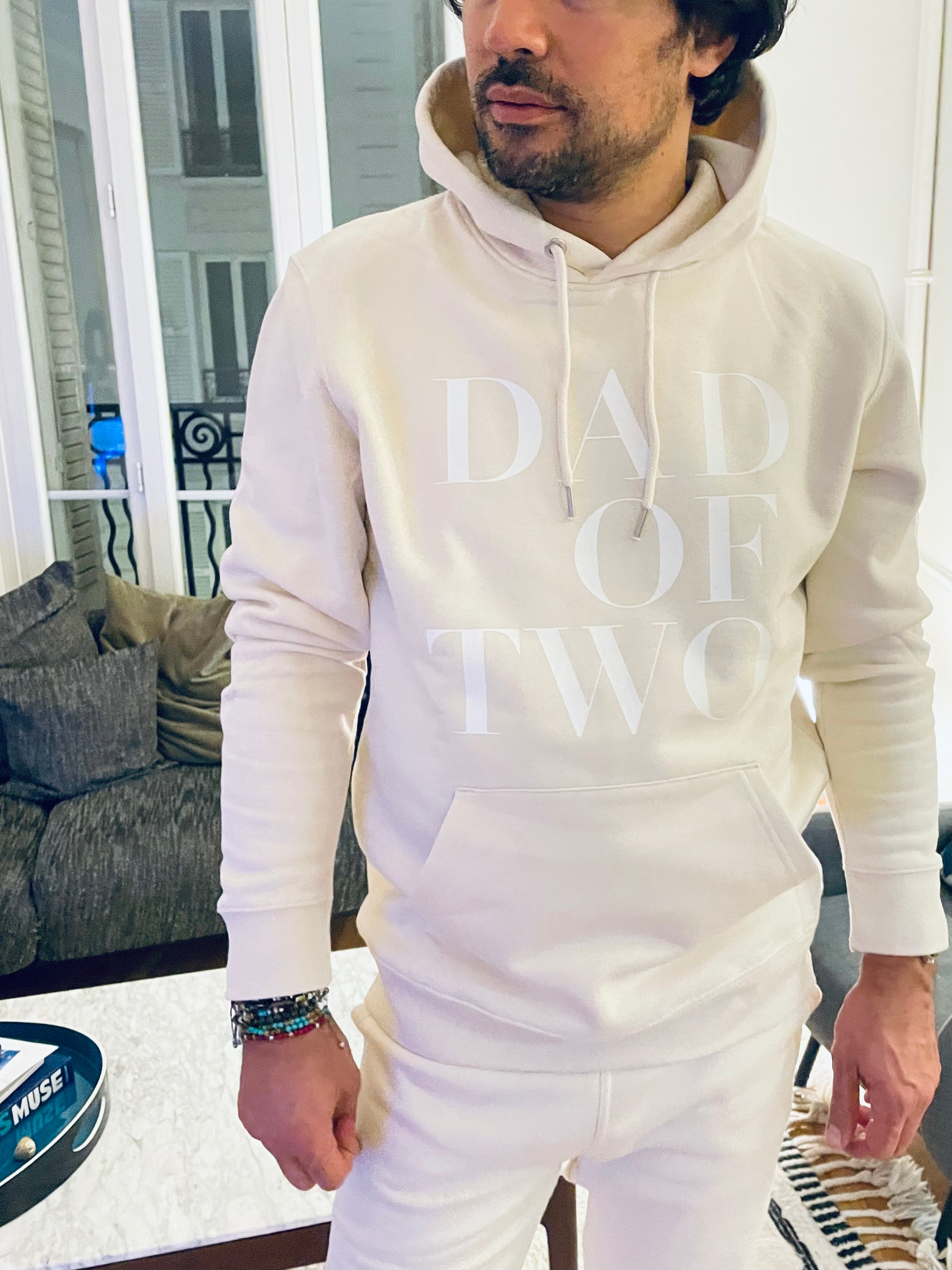 SWEAT-SHIRT À CAPUCHE IVOIRE DAD OF