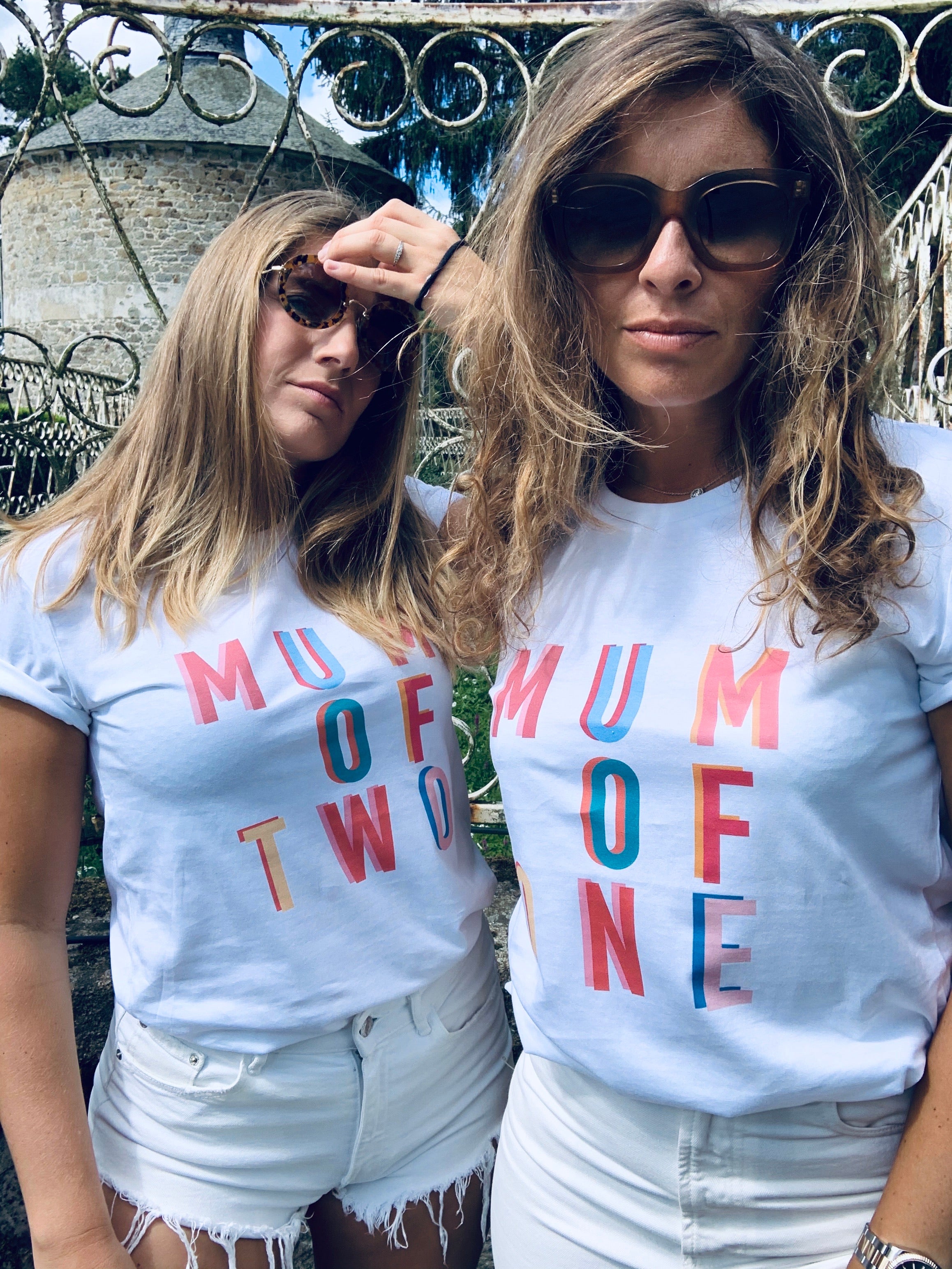 COLORFUL T-SHIRT MUM OF ONE, MUM OF TWO, THREE, FOUR...