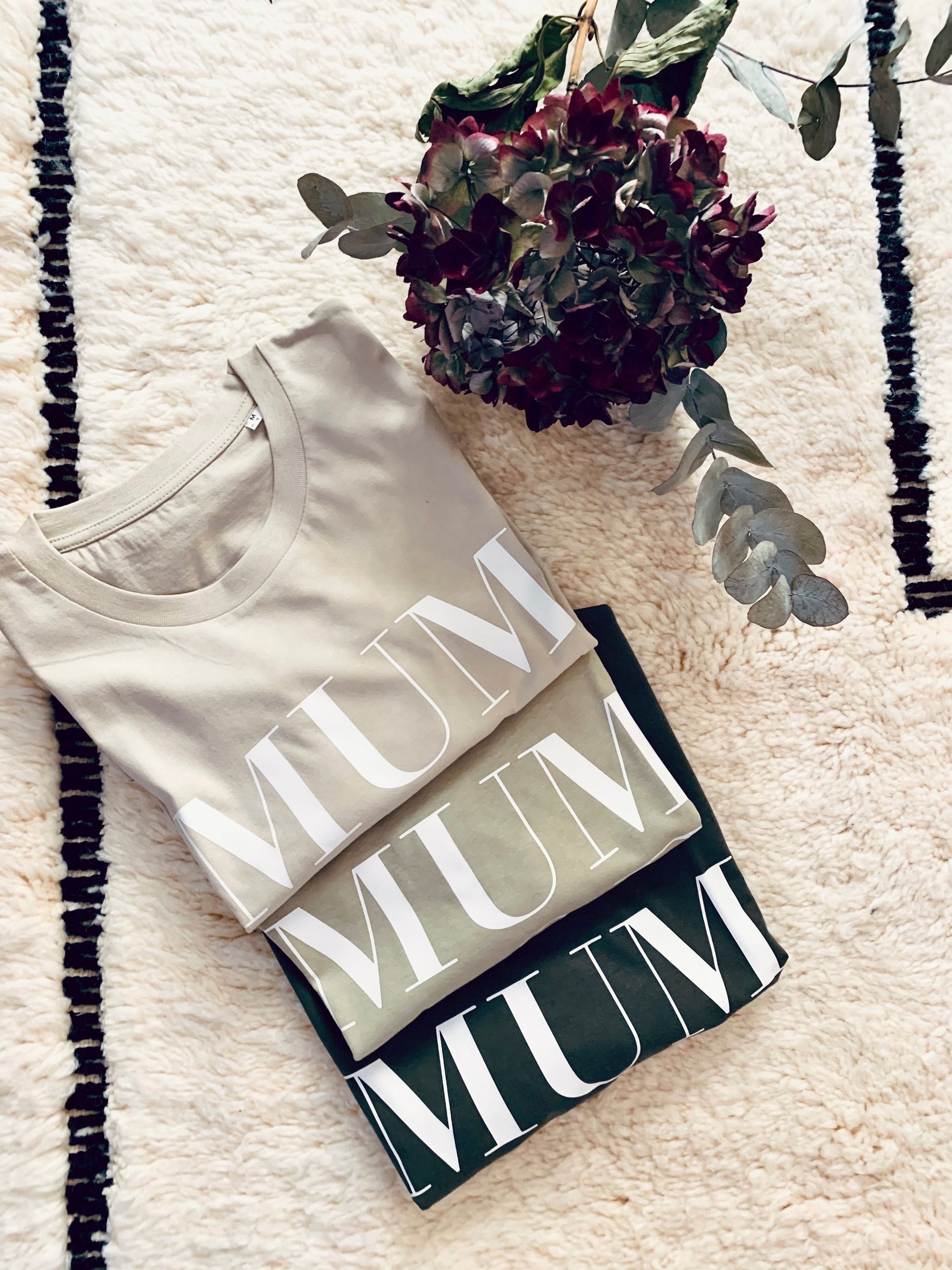T-SHIRT CRAIE MUM OF ONE, MUM OF TWO, MUM OF THREE, MUM OF FOUR...