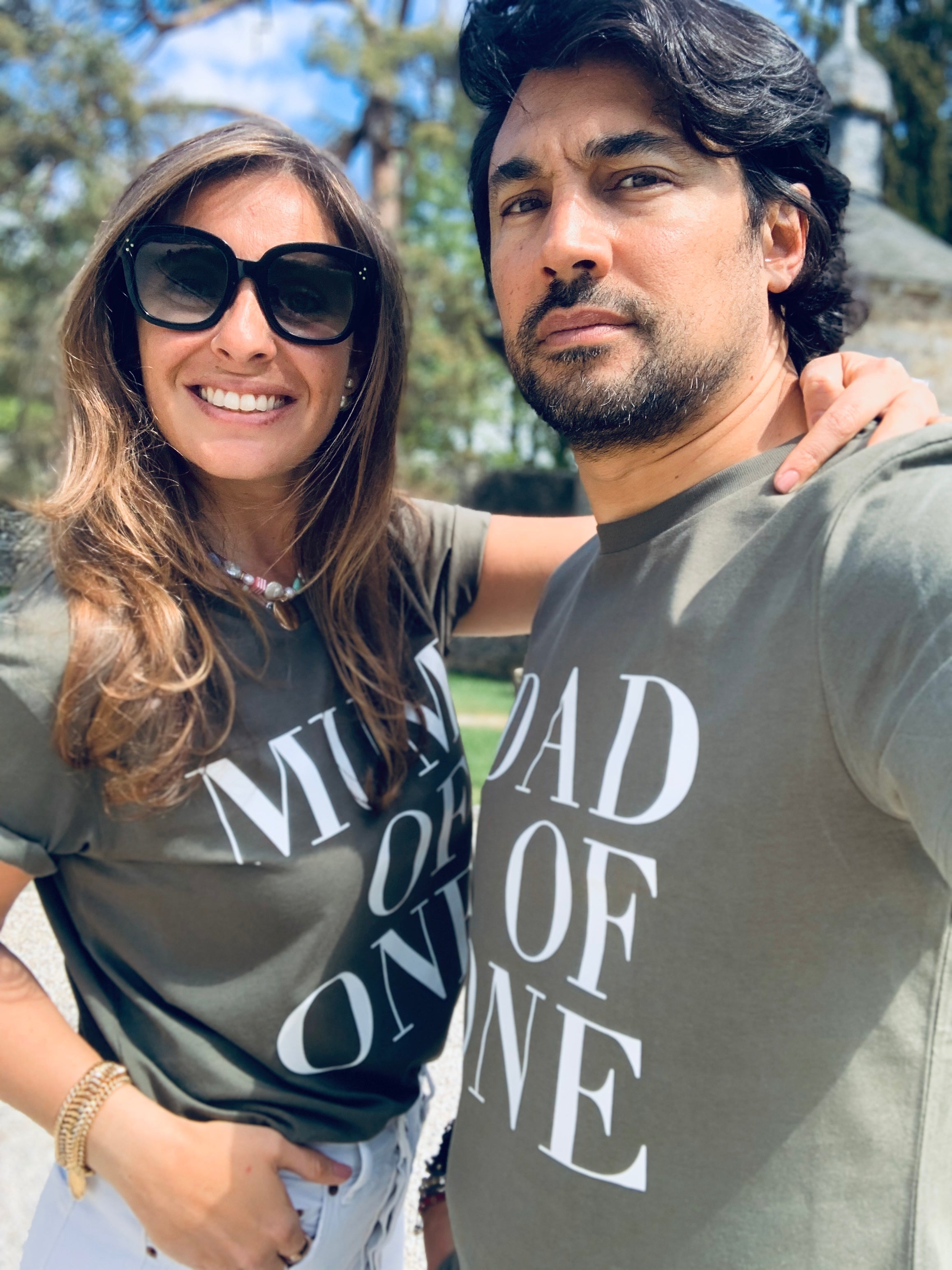 KHAKI T-SHIRT MUM OF ONE, MUM OF TWO, MUM OF THREE, MUM OF FOUR...