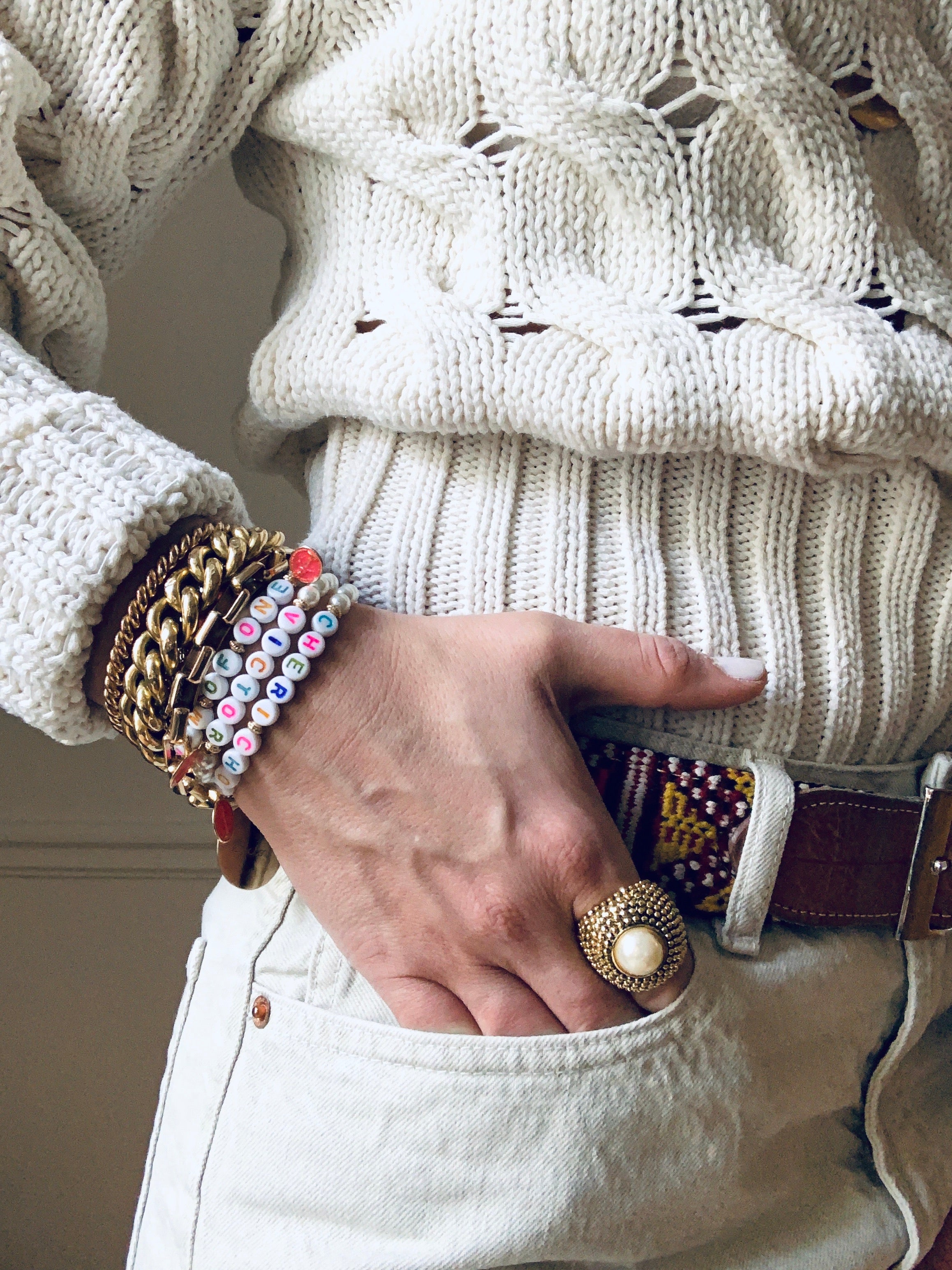 BRACELET PRÉNOMS - PERSONNALISABLE