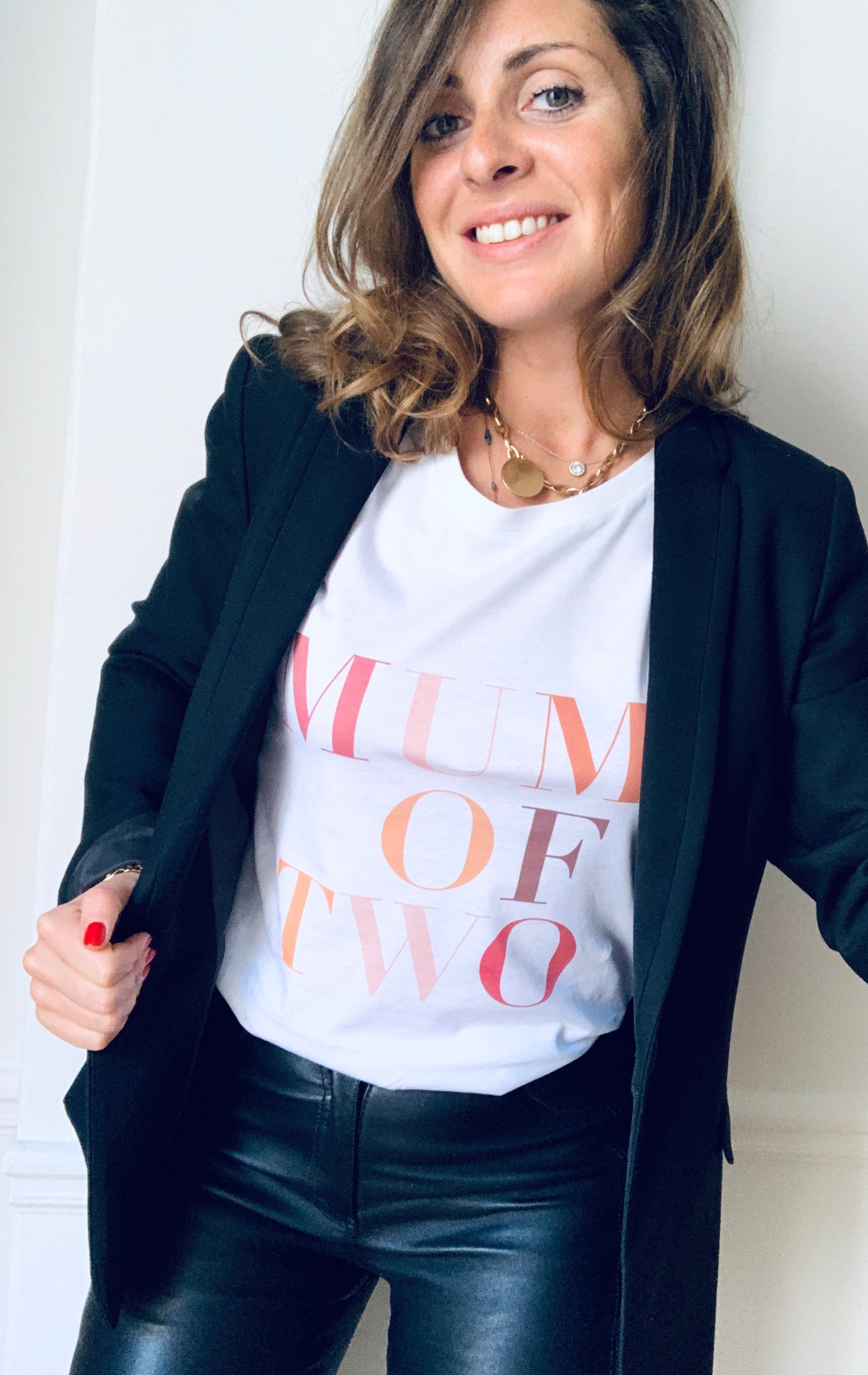 T-SHIRT MUM OF TWO LIMITED EDITION