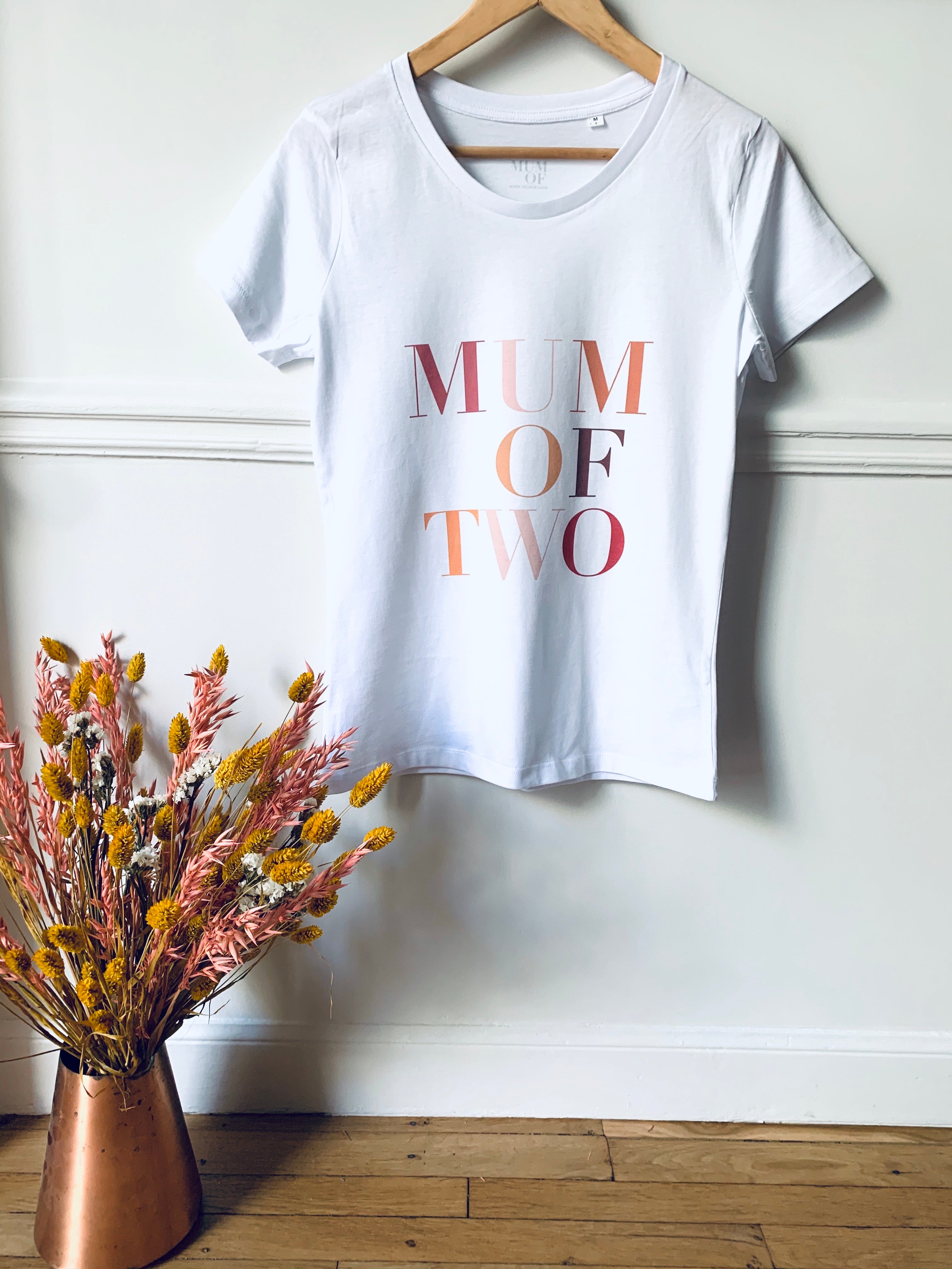 T-SHIRT MUM OF TWO LIMITED EDITION