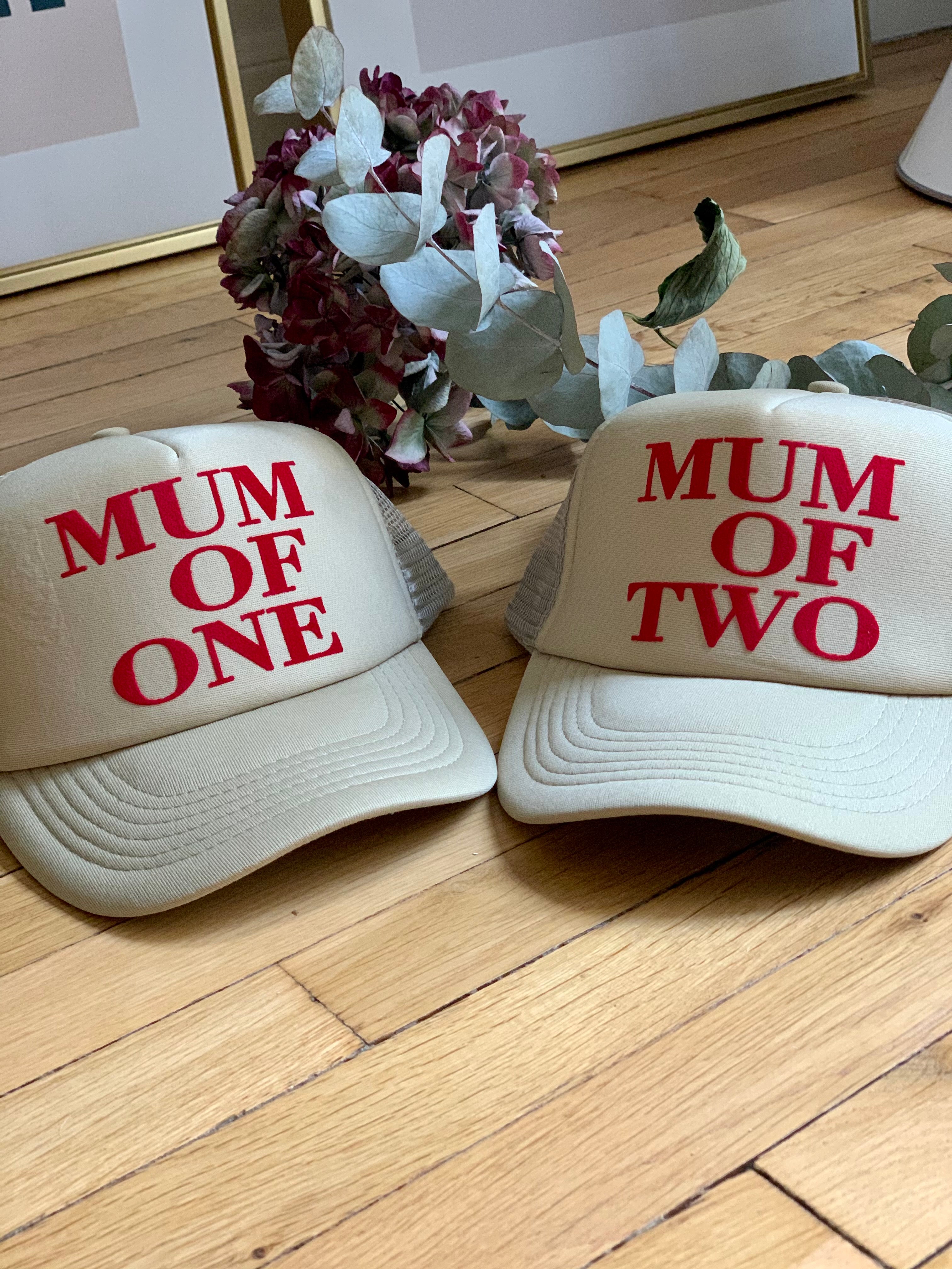 CASQUETTE MUM OF - SABLE - Disponibles pour les MUM OF ONE, TWO, THREE...