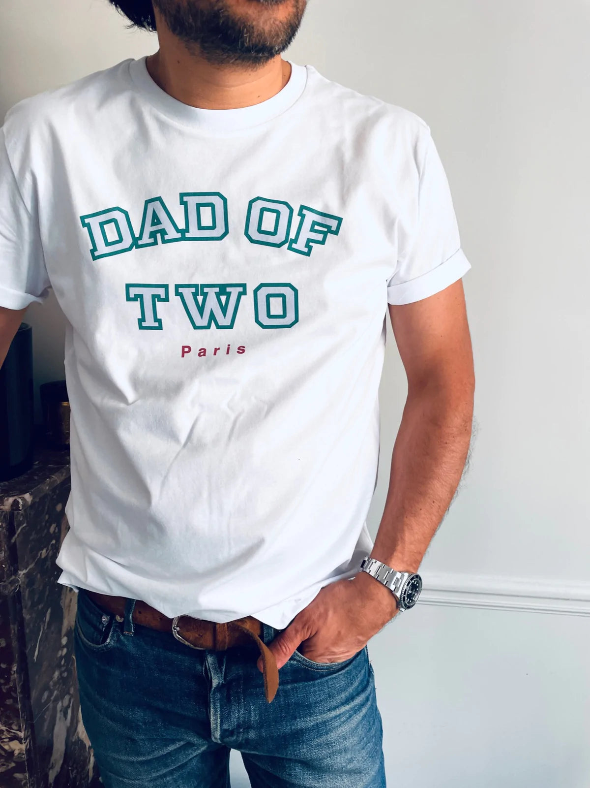 A T Shirt UNIVERSITY DAD OF ONE