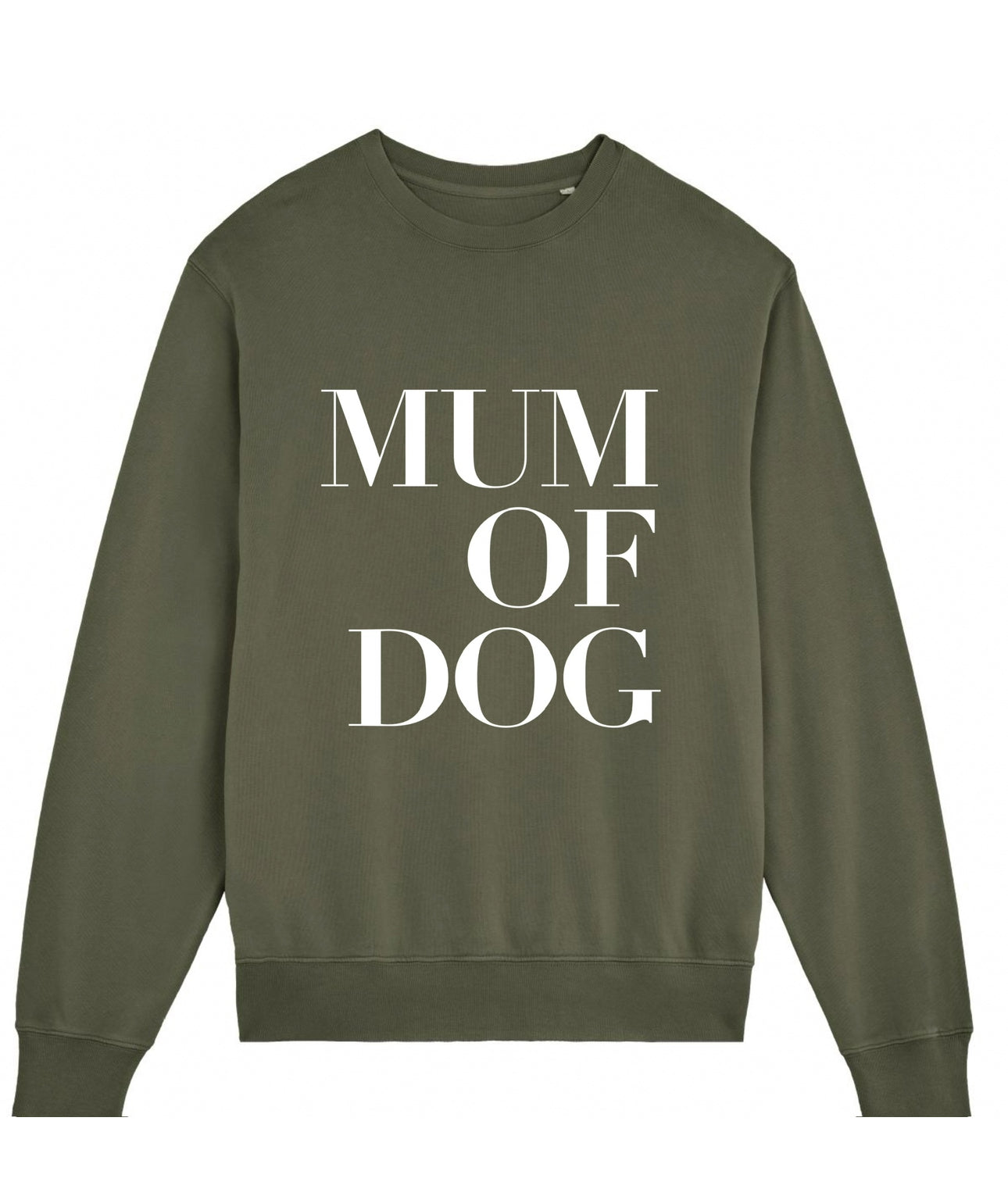 SWEAT-SHIRT VERONIKA X MUM OF CAT KAKI VINTAGE
