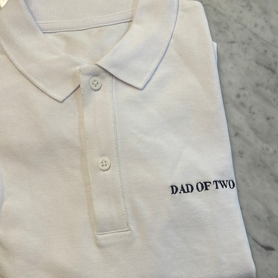 A Polo Blanc DAD OF TWO