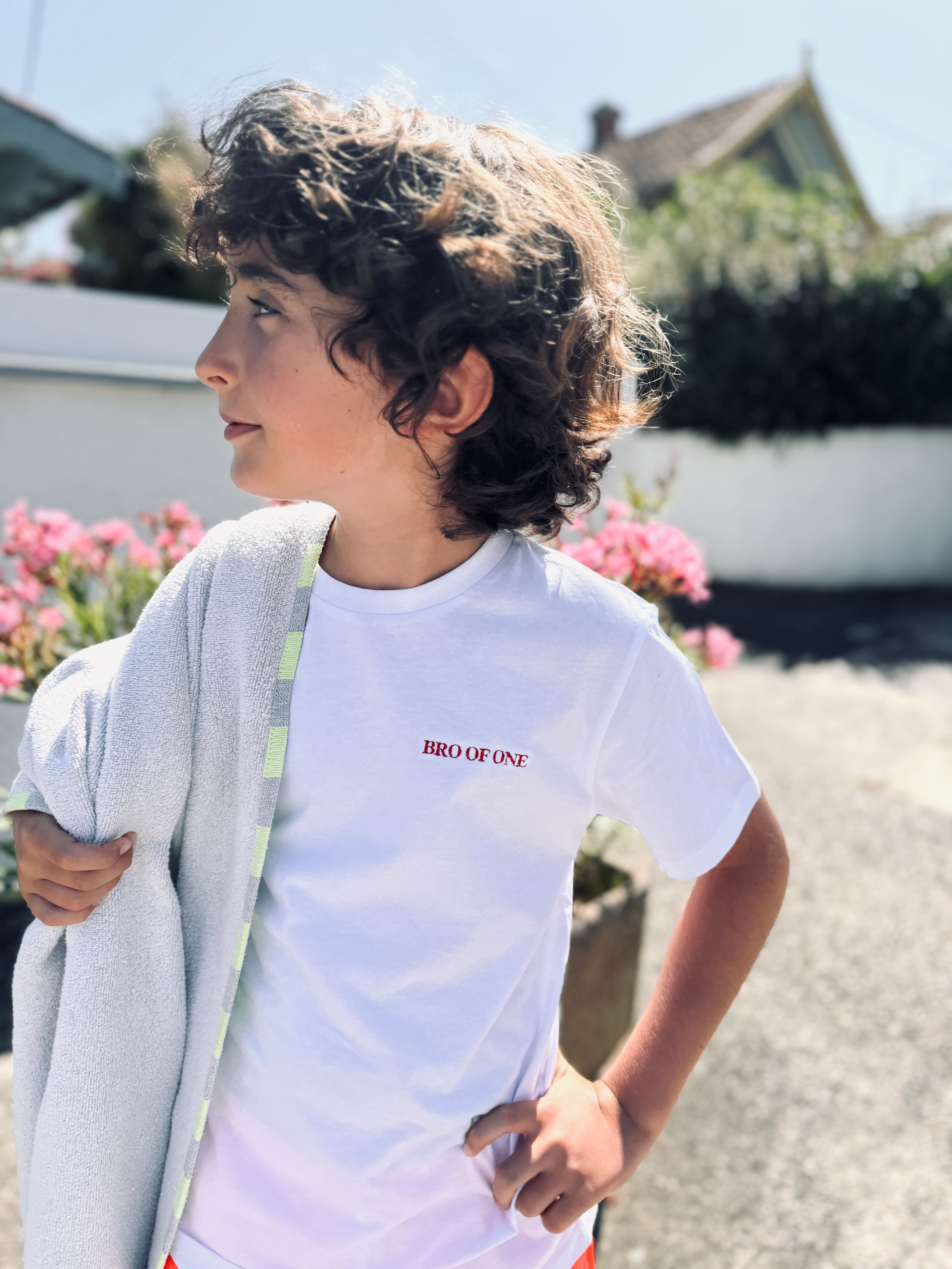 T-SHIRT BROTHER OF… Broderie Rouge