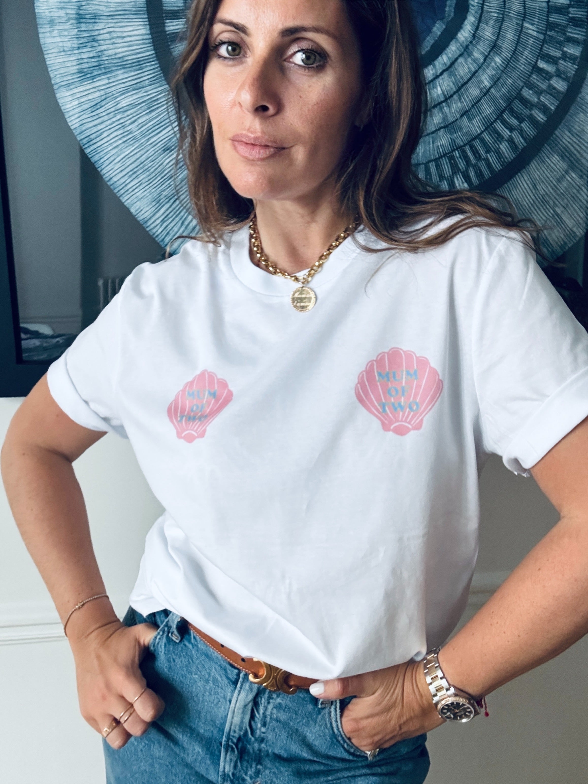 T-SHIRT SHELL PINK