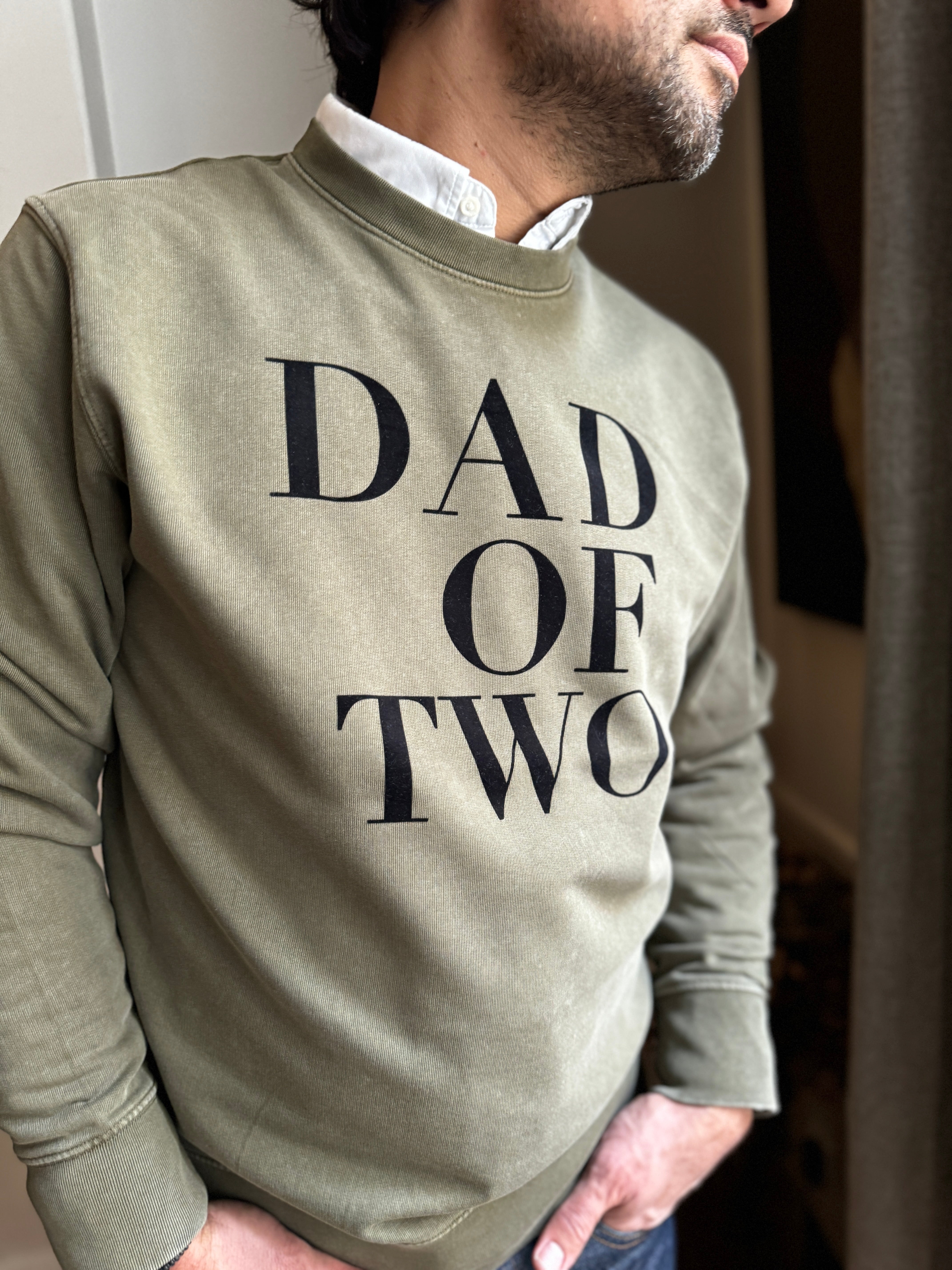 SWEAT-SHIRT VERONIKA X DAD OF KAKI VINTAGE & NOIR