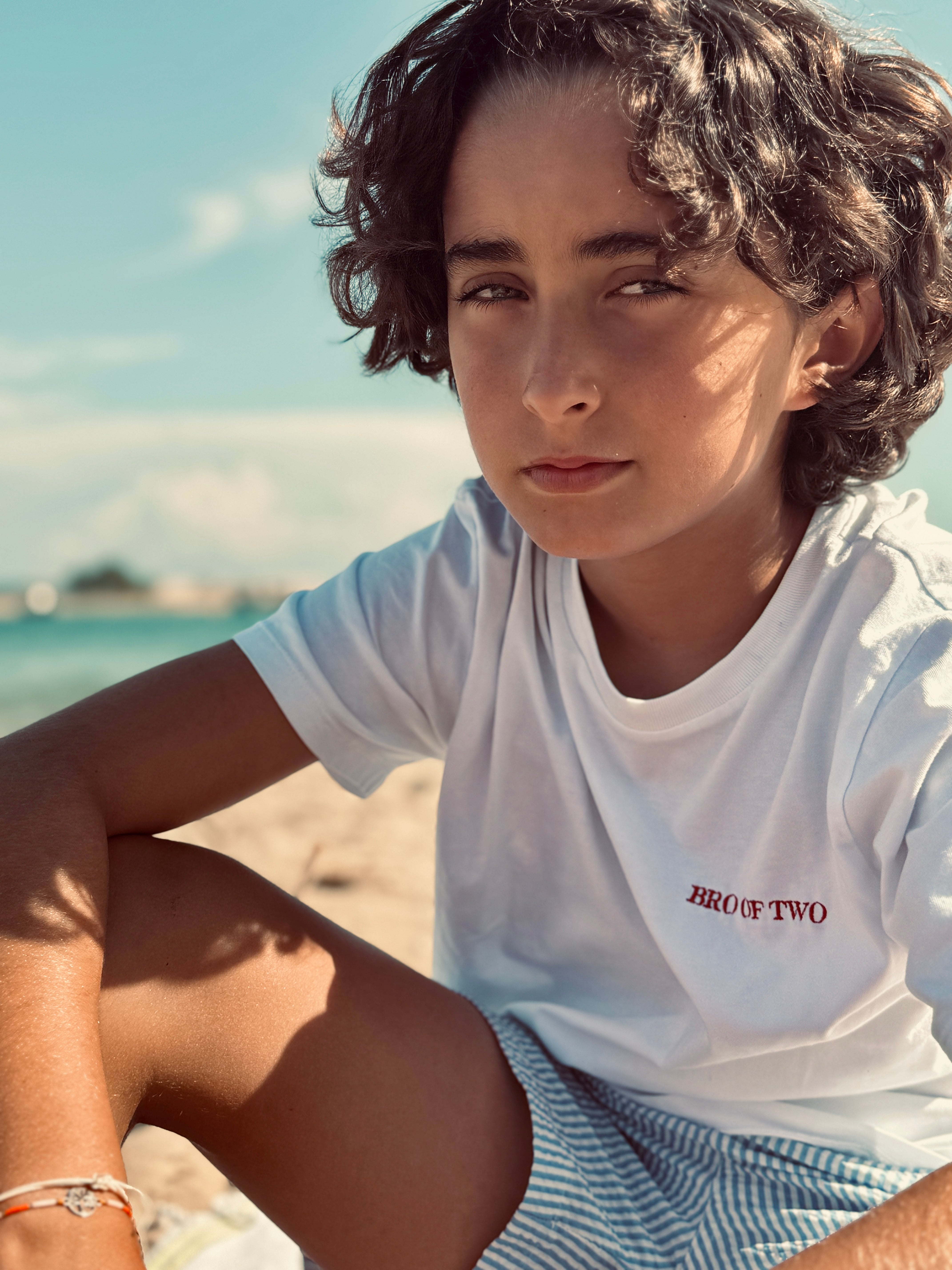 T-SHIRT BROTHER OF… Broderie Rouge