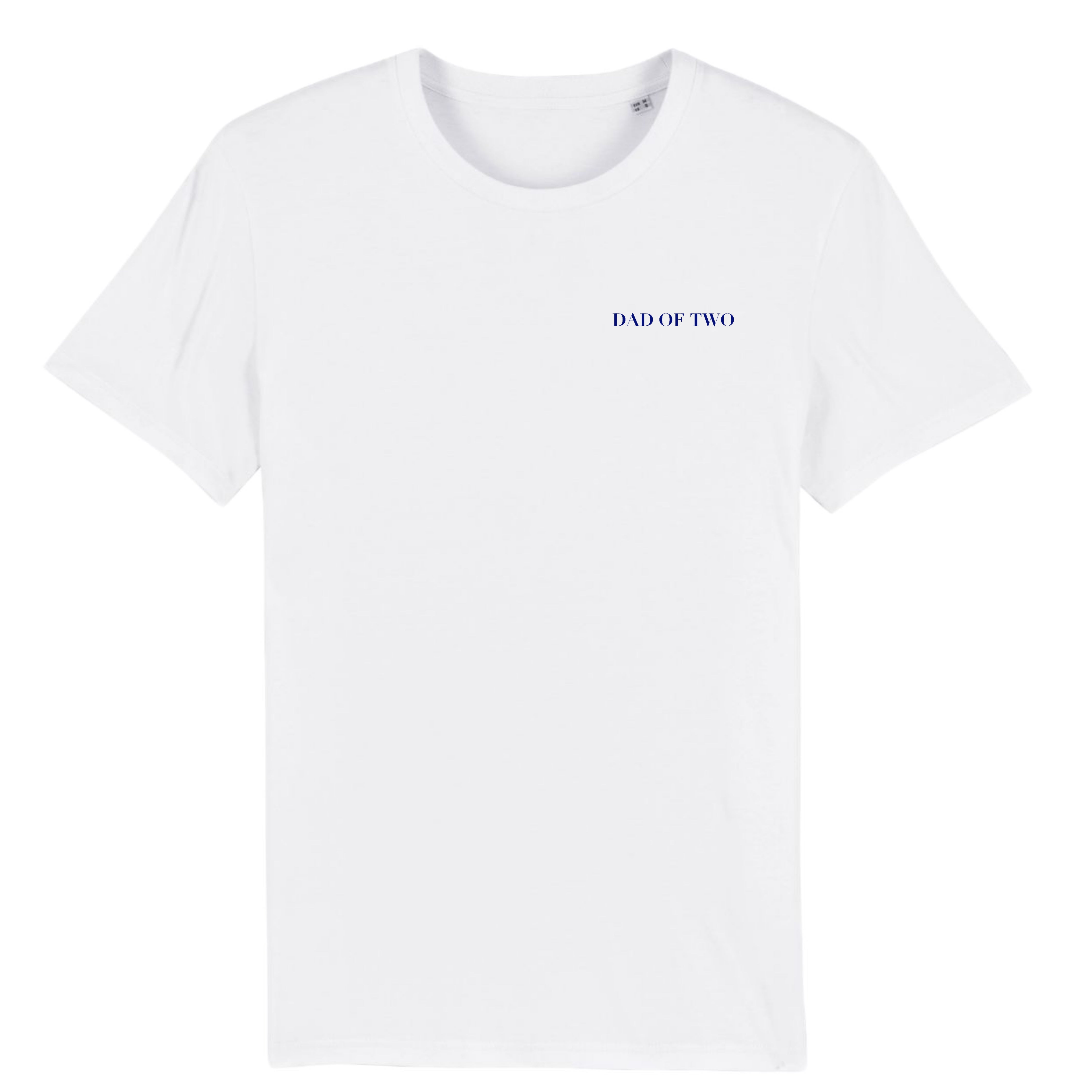 EMBROIDERED T-SHIRT DAD OF ONE, DAD OF TWO, DAD OF THREE, DAD OF FOUR...