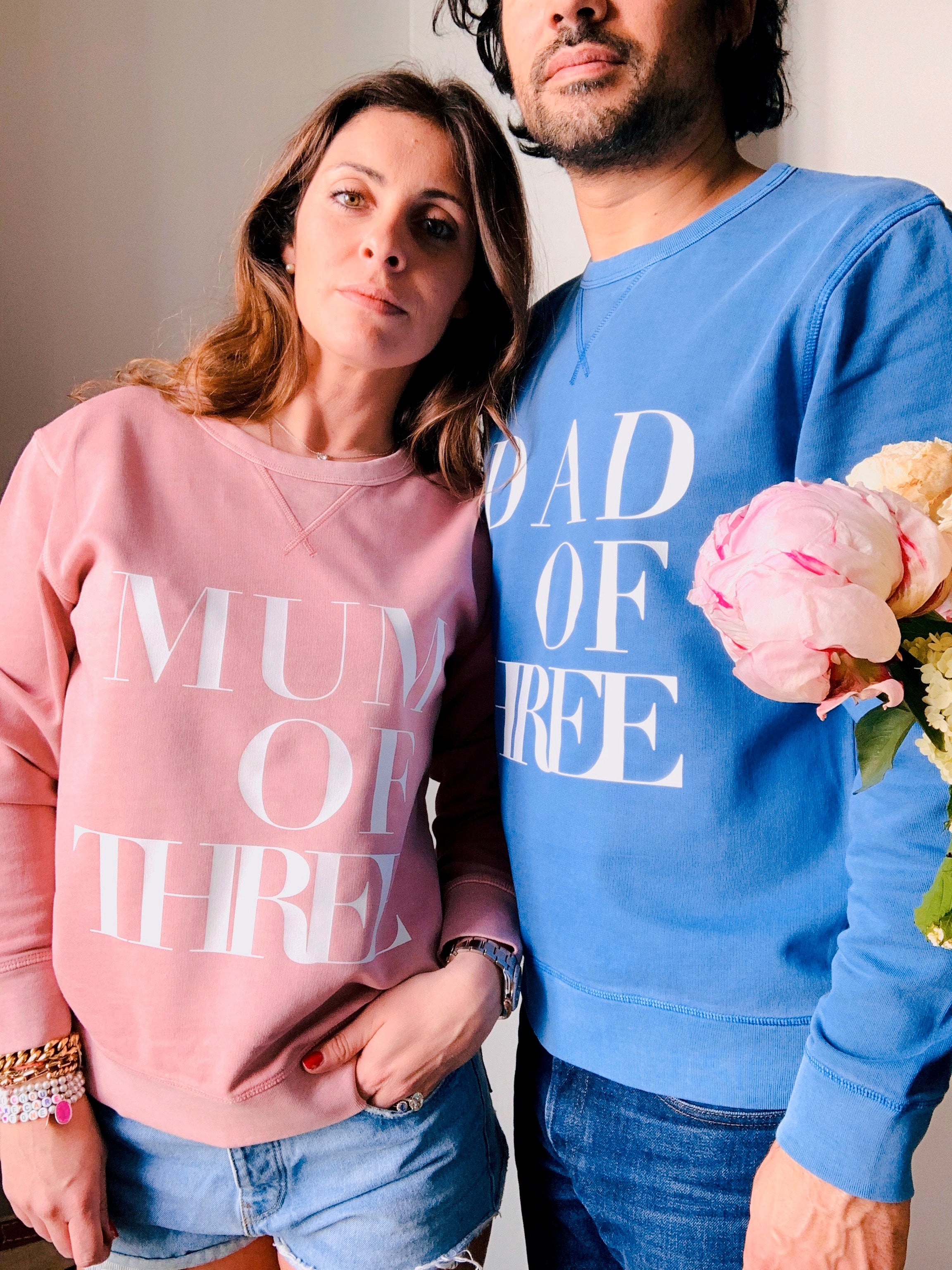 DUO SWEAT-SHIRTS VERONIKA X MUM OF ROSE & BLEU