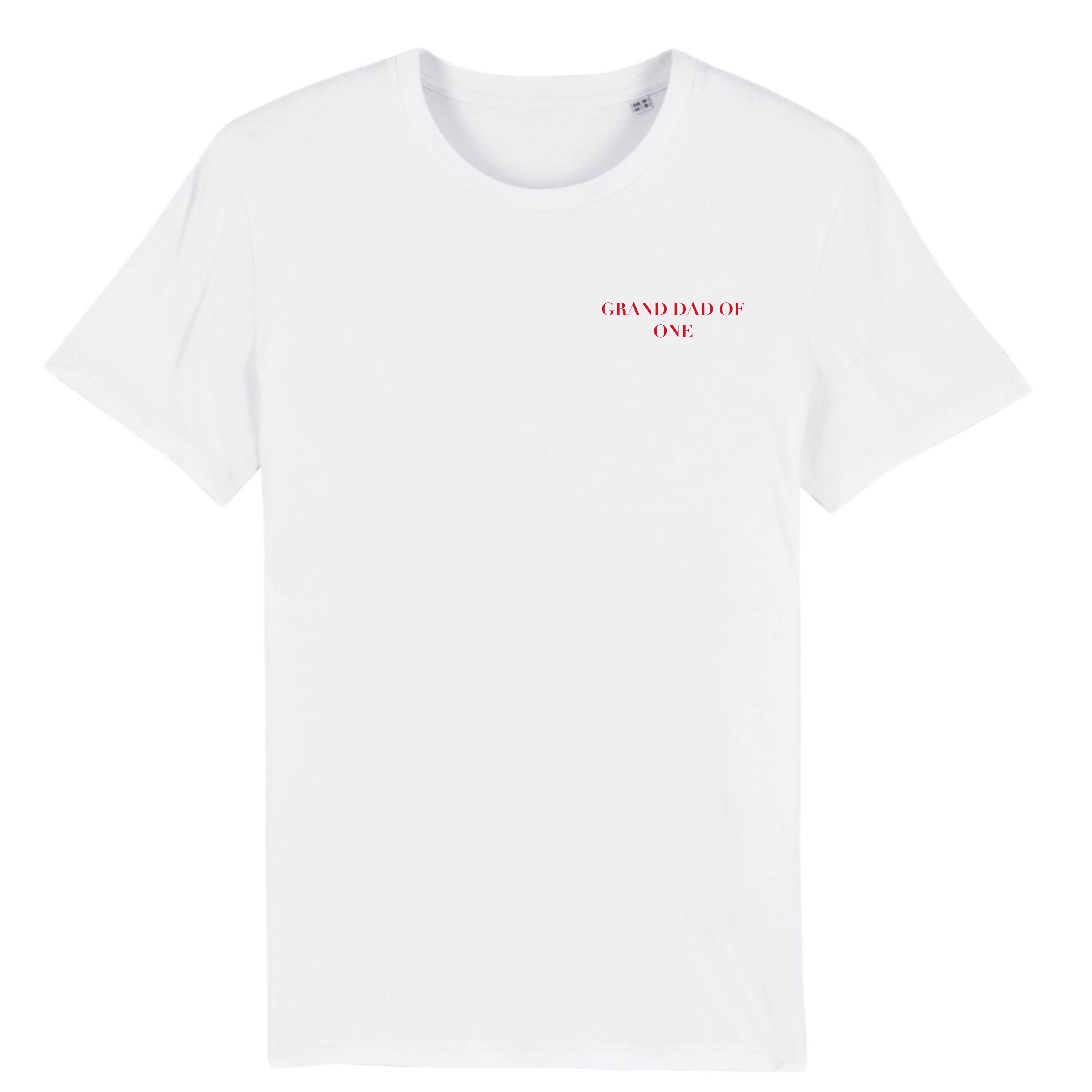 T-SHIRT BLANC BRODÉ GRAND DAD OF...