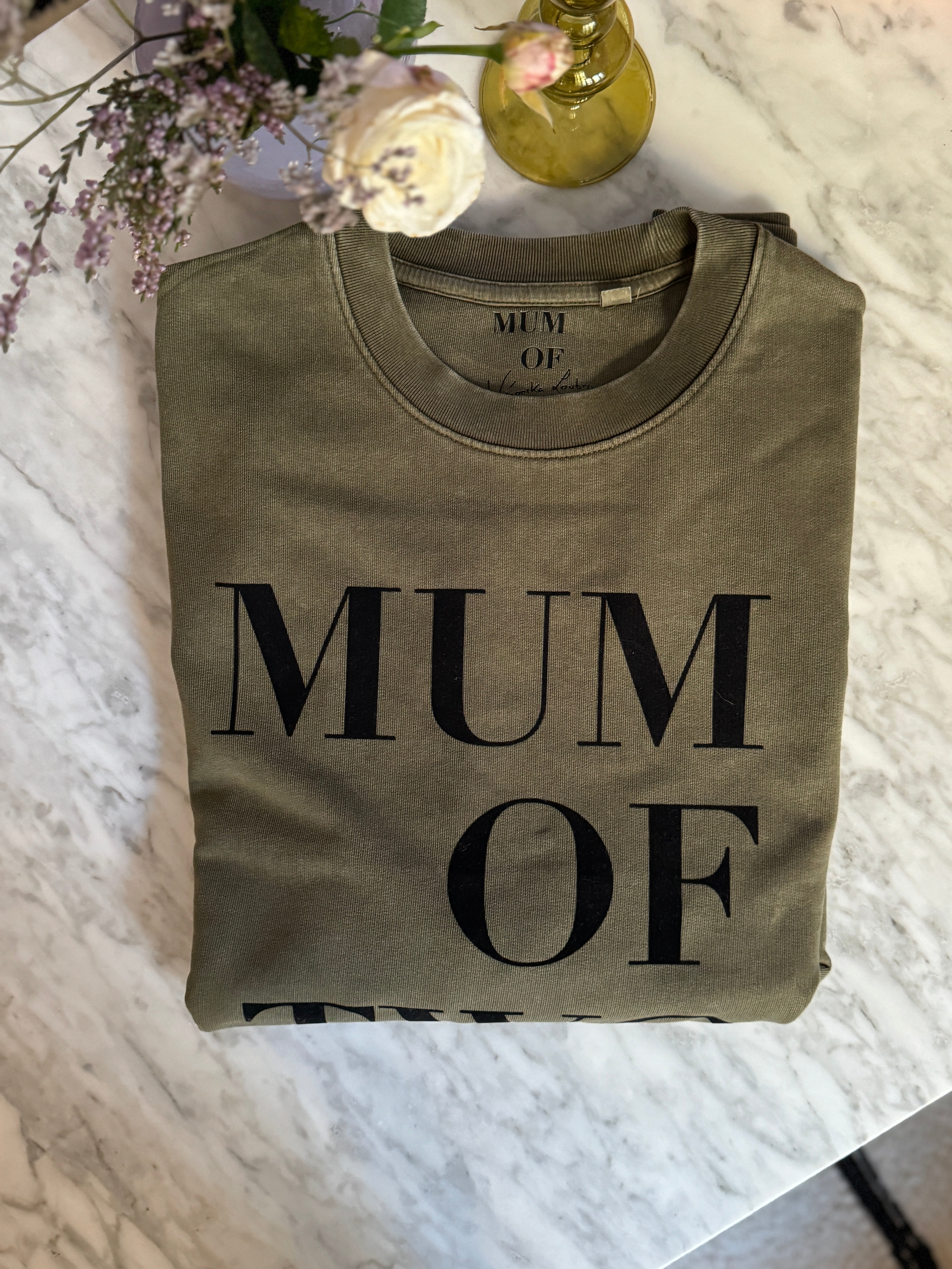 SWEAT-SHIRT VERONIKA X MUM OF KAKI VINTAGE & NOIR