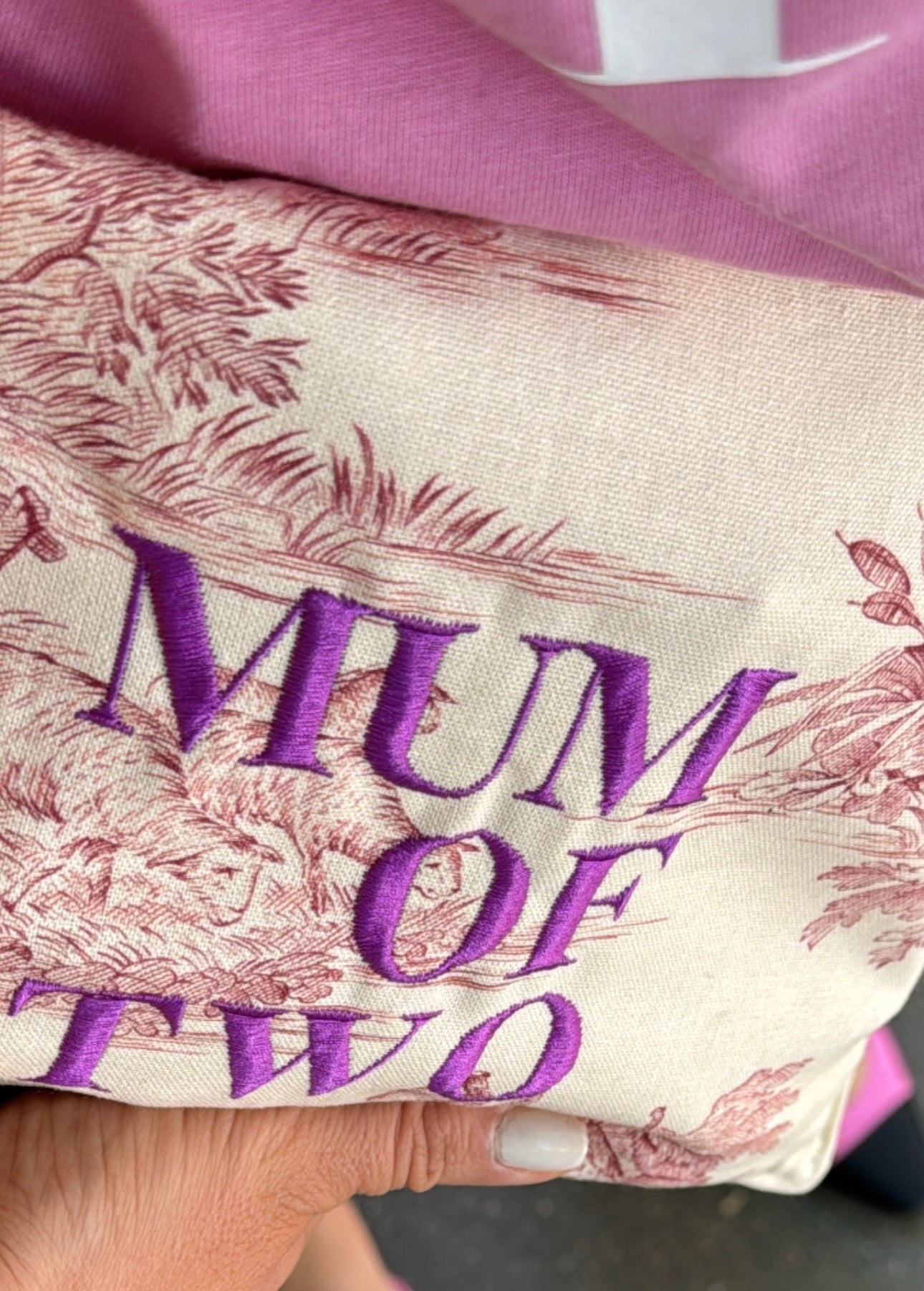 Pochette ROSE & LILA MUM OF