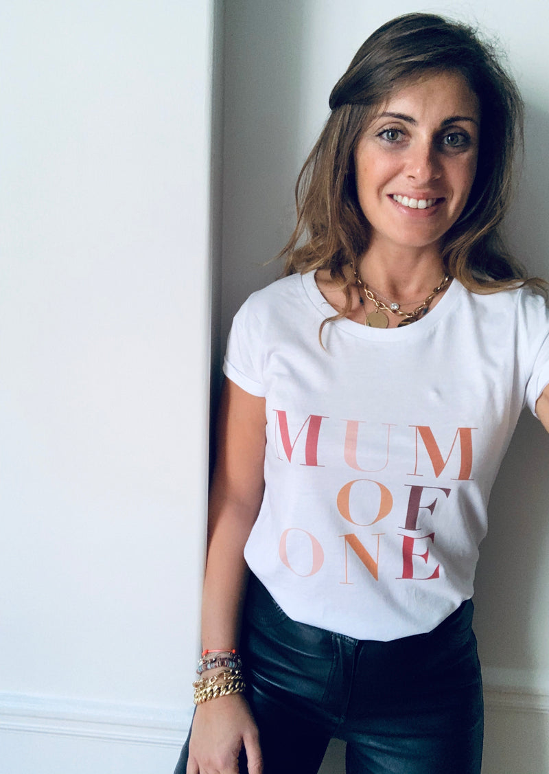 T-SHIRT MUM OF ONE LIMITED EDITION