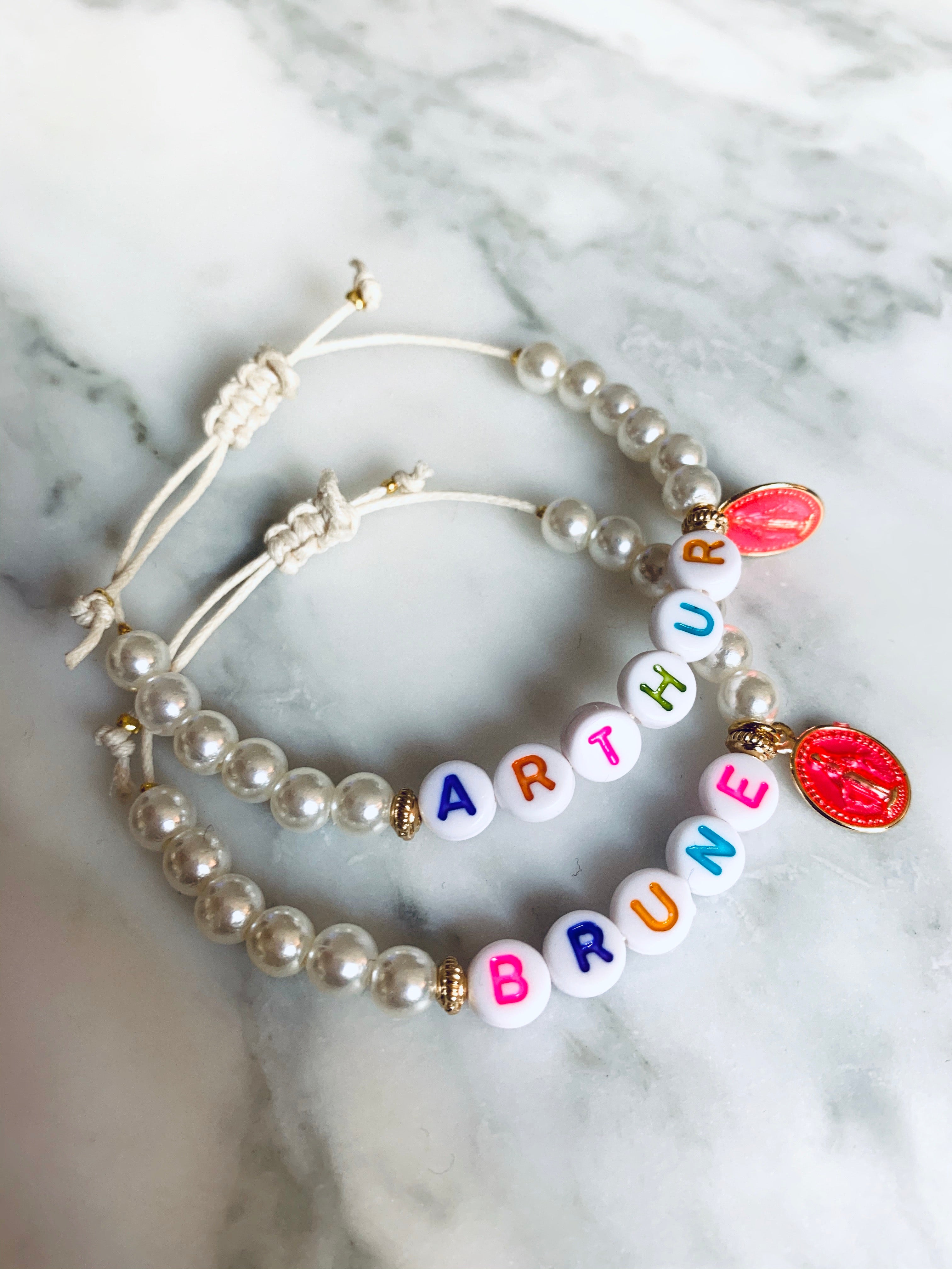 DUO NAME BRACELET - CUSTOMIZABLE