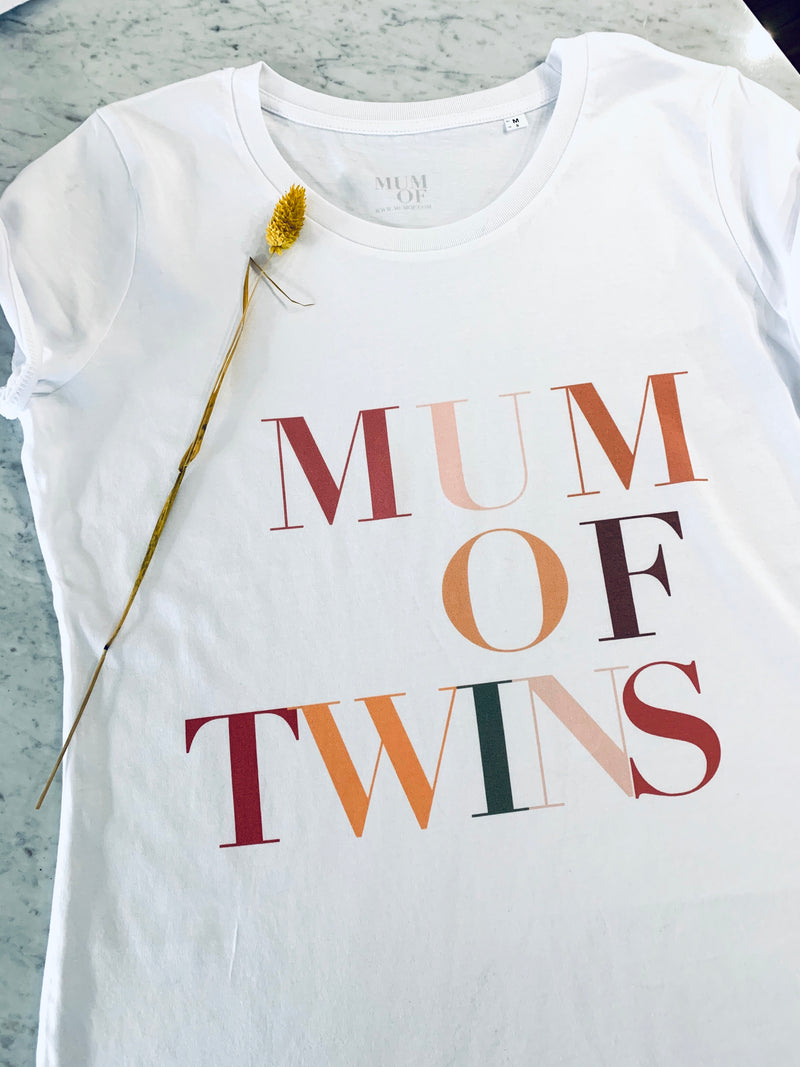 T-SHIRT MUM OF TWINS LIMITED EDITION